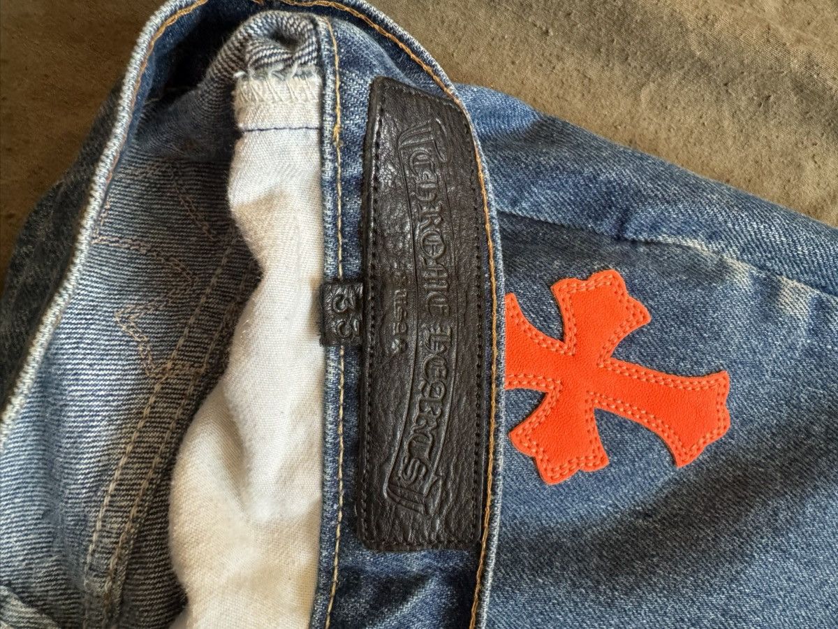 Chrome Hearts × Levi's Chrome Hearts Levi’s Cross Patch Jeans Size US 33 - 8 Thumbnail