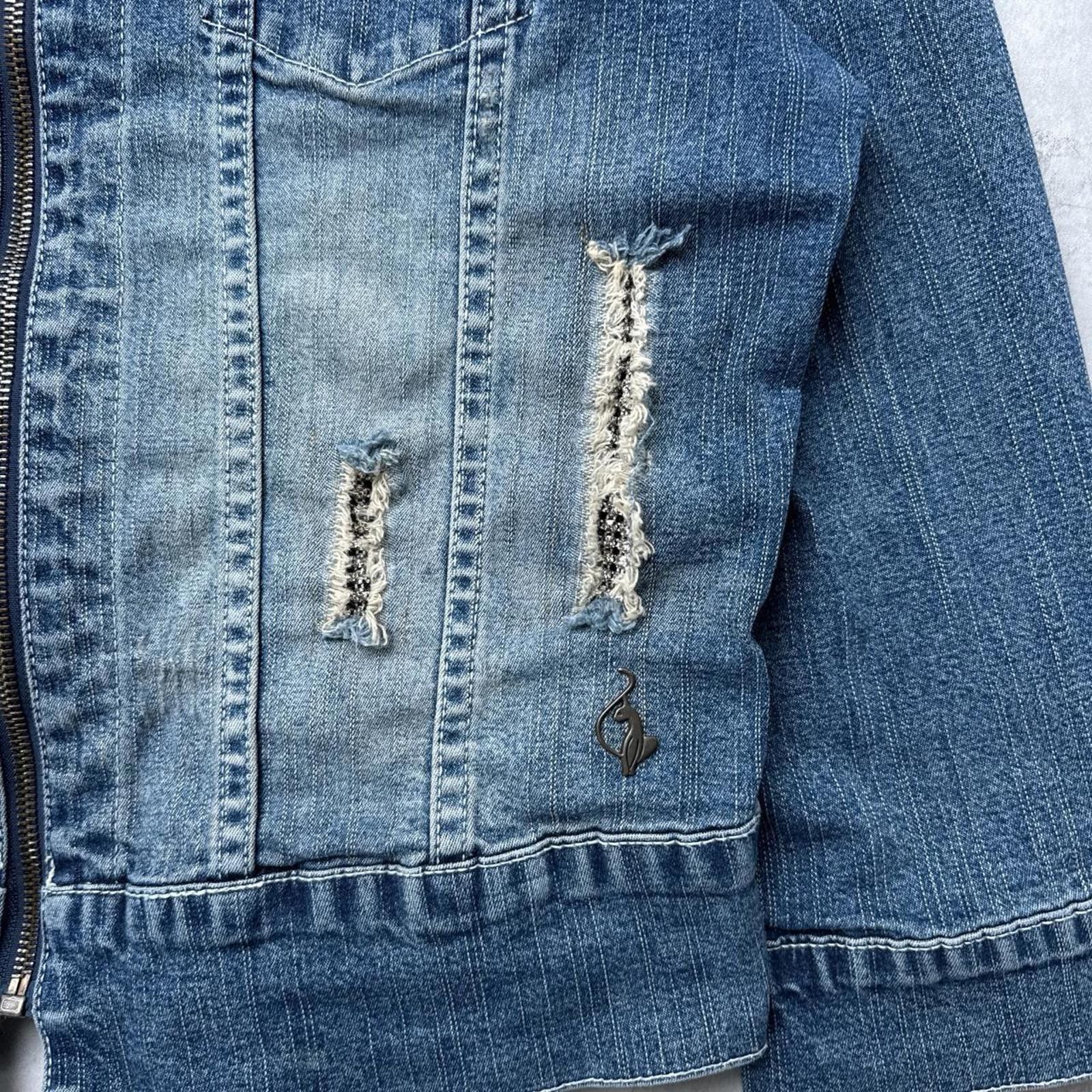 Other Y2K Baby Phat 00s Denim Vintage Jacket Size M / US 6-8 / IT 42-44 - 7 Thumbnail