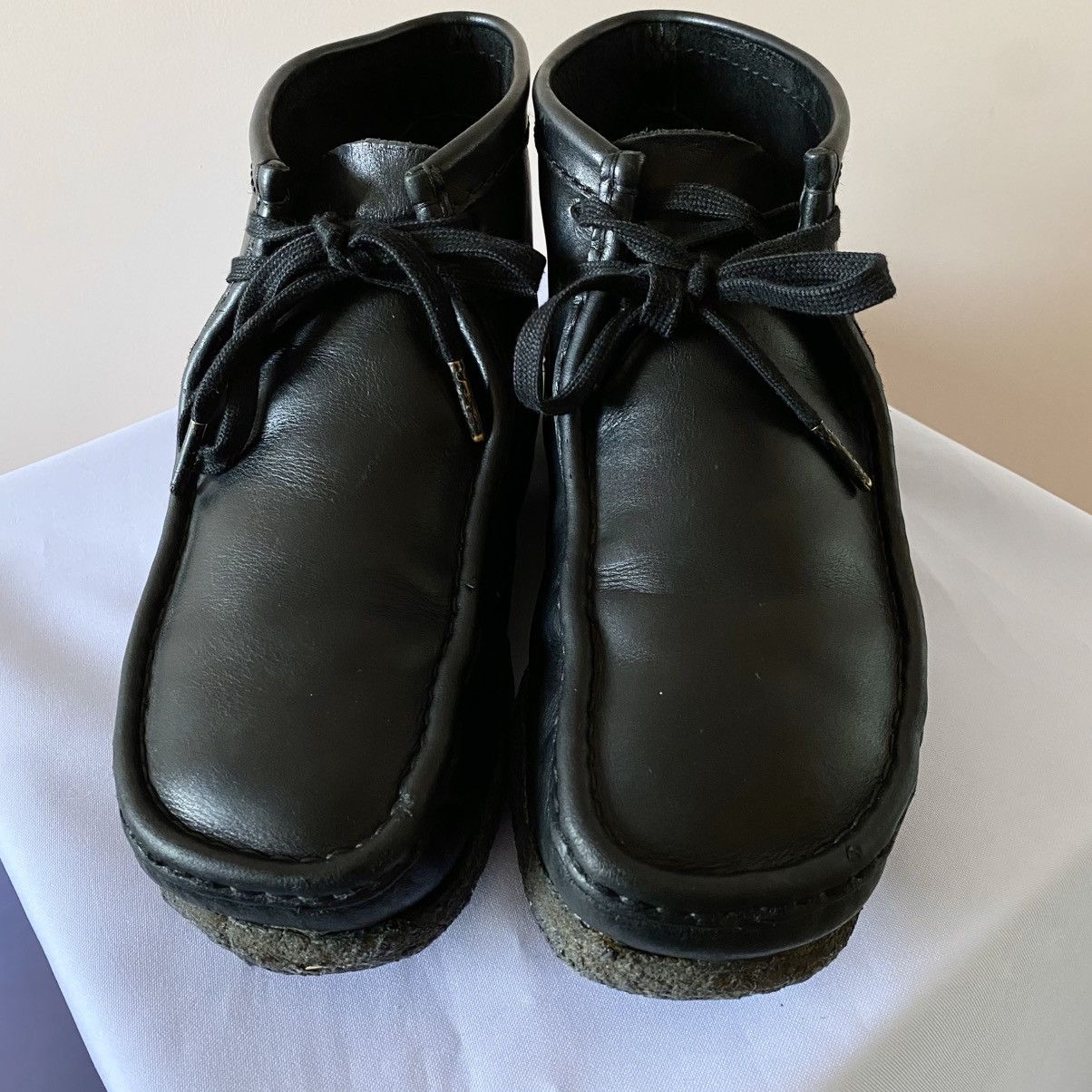 Clarks Clarks Wallabee Leather Ankle Boots Guidi MoMA Style Size US 10 / EU 43 - 3 Thumbnail