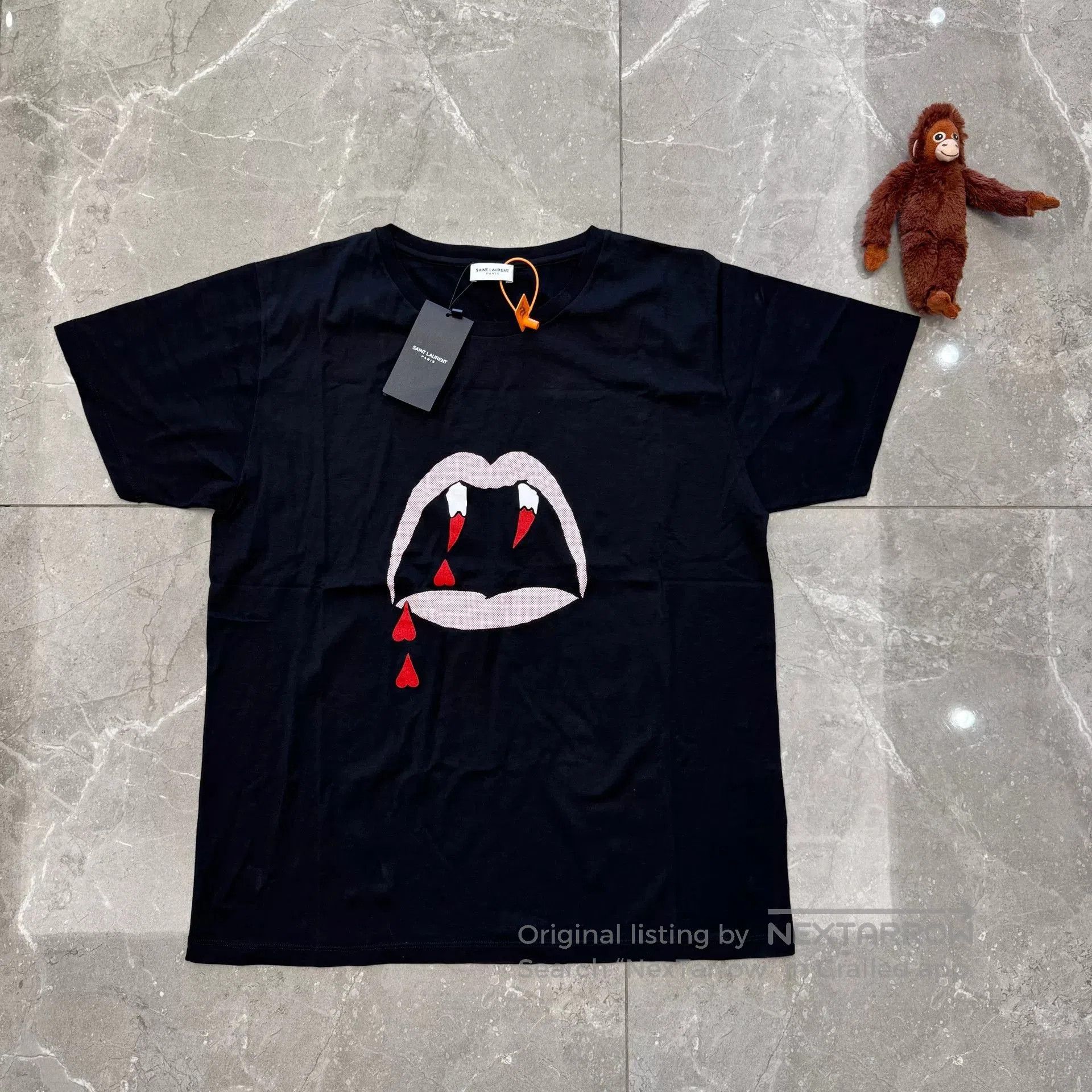Saint Laurent Paris Saint Laurent Black T. Size US L / EU 52-54 / 3 - 1 Thumbnail