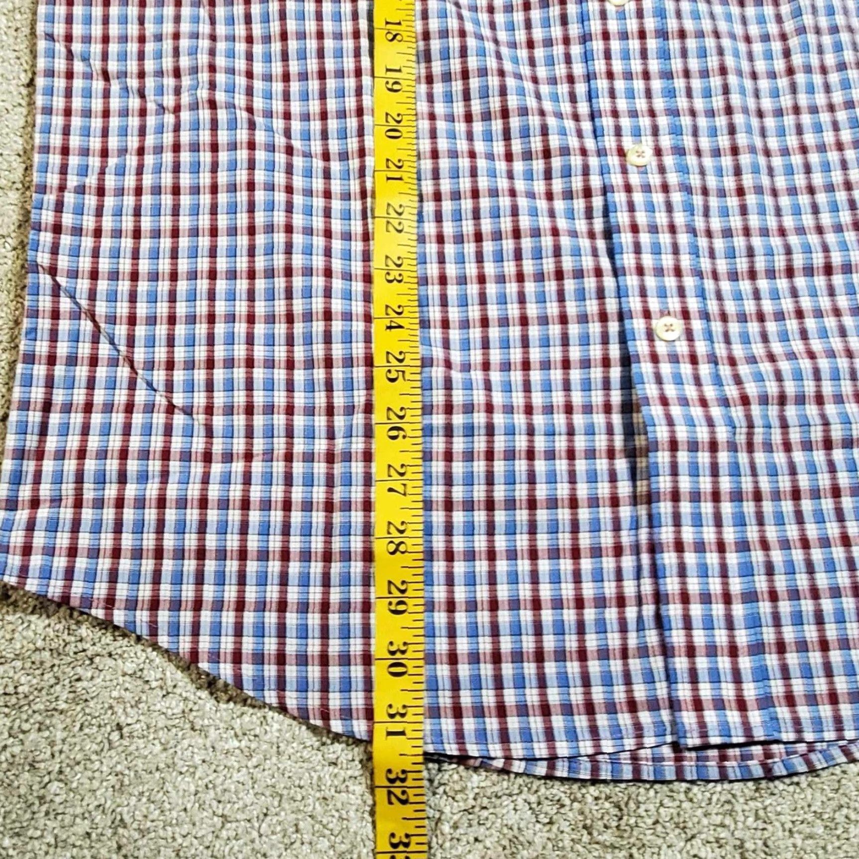 Izod IZOD Shirt Mens Medium Long Sleeve Button Up NWT Plaid M Size US M / EU 48-50 / 2 - 6 Thumbnail