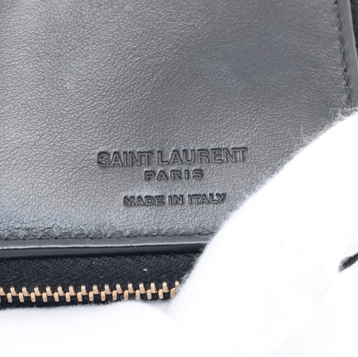 Saint Laurent Paris Johan Leather Compact Wallet Size ONE SIZE - 6 Thumbnail