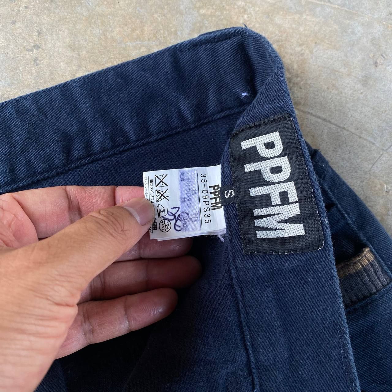 PPFM PPFM CURVED LEG BULL HORN PRISONER CARGO PANT Size US 31 - 16 Thumbnail