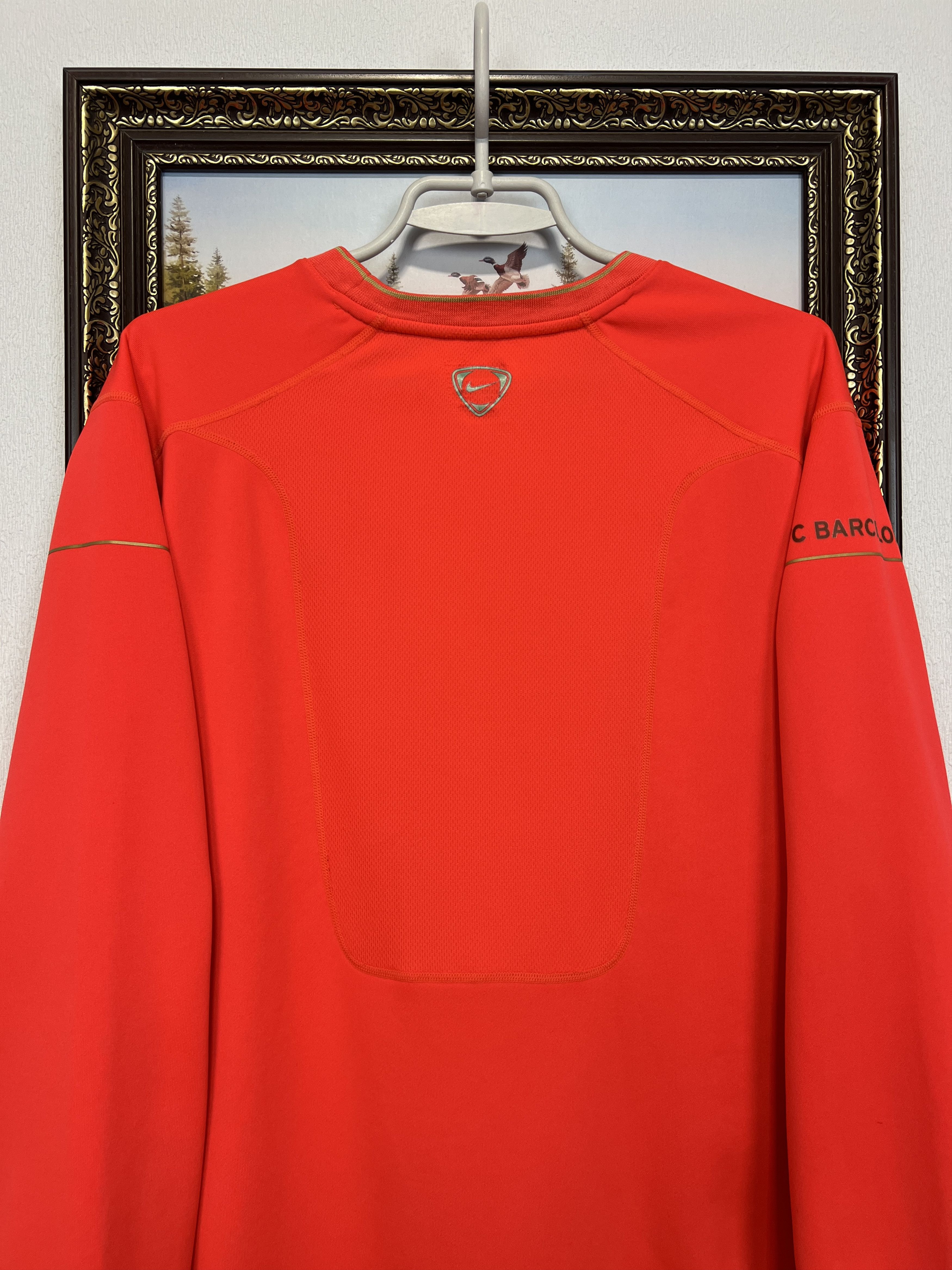 Nike Vintage Barcelona Football Sweatshirt Soccer Train Track Top Size US XL / EU 56 / 4 - 11 Thumbnail