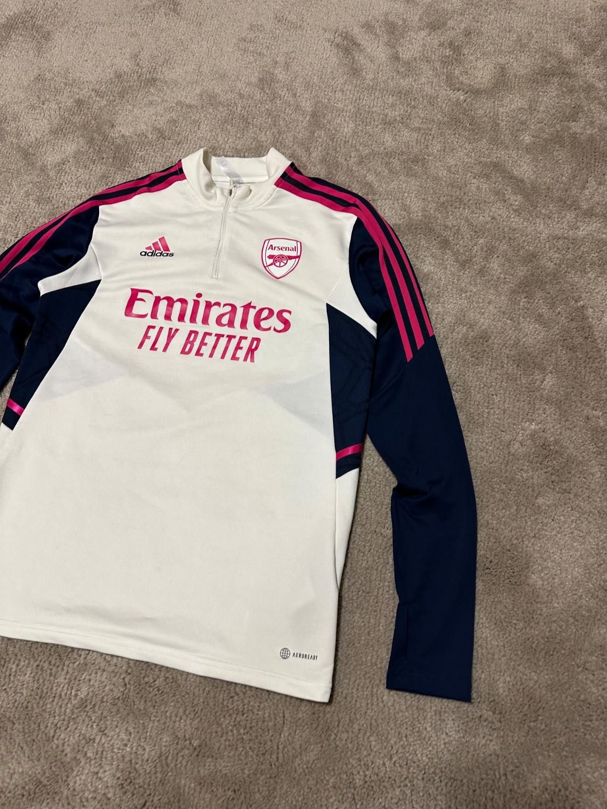Adidas Arsenal Jacket 2021/2022 Sweatshirt Football Training Track Size US M / EU 48-50 / 2 - 3 Thumbnail