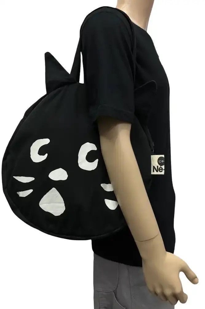 Issey Miyake 🇯🇵 NE-NET Issey Miyake Iconic CAT Full Zipped Tote Bag Size ONE SIZE - 4 Thumbnail