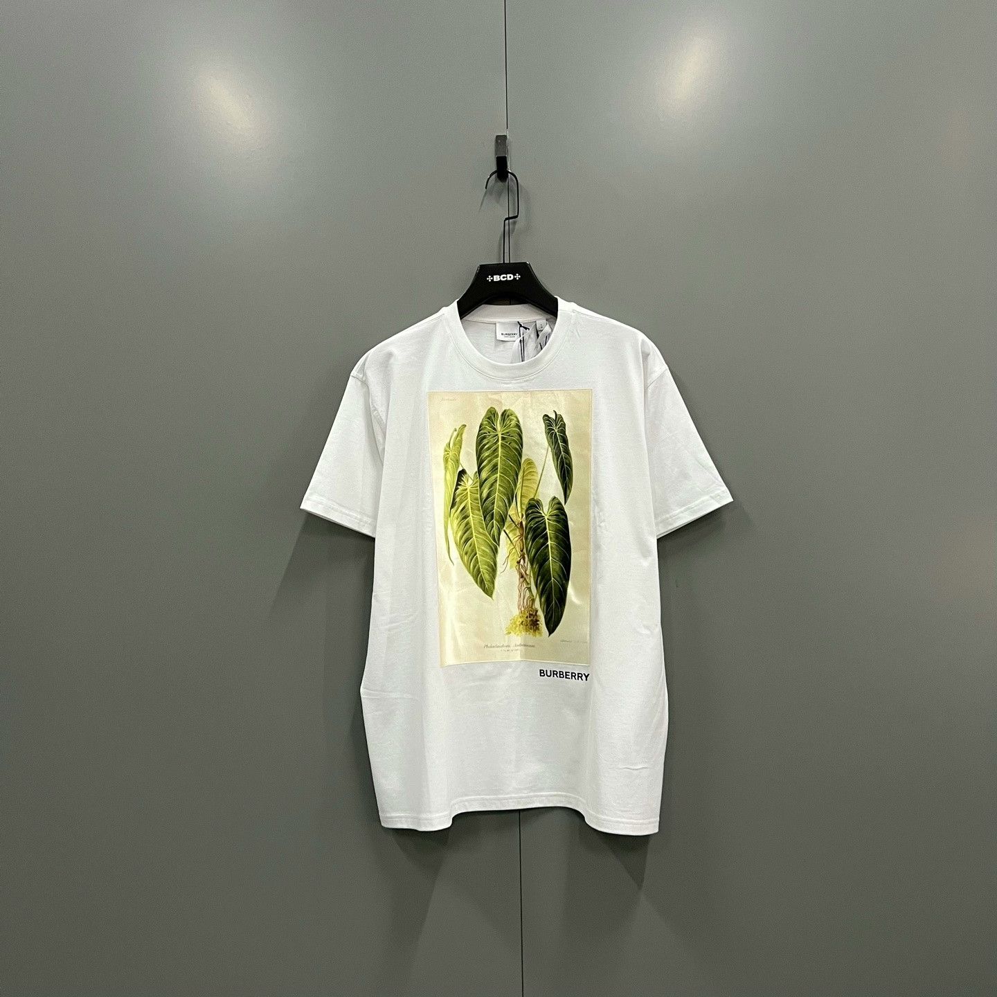 Burberry Burberry Letter Plant Print Short Sleeve Size US M / EU 48-50 / 2 - 1 Thumbnail