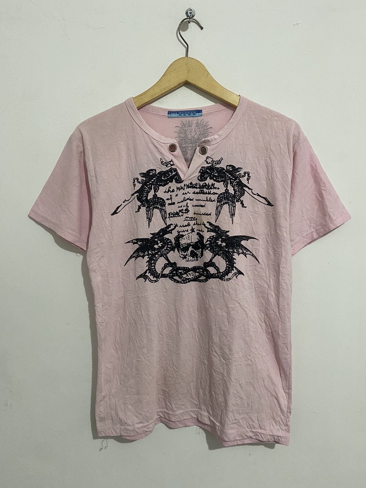 If Six Was Nine 🖤BLACKDAY🖤Japanese poem skull lgb ifsix styled Size US M / EU 48-50 / 2 - 1 Thumbnail
