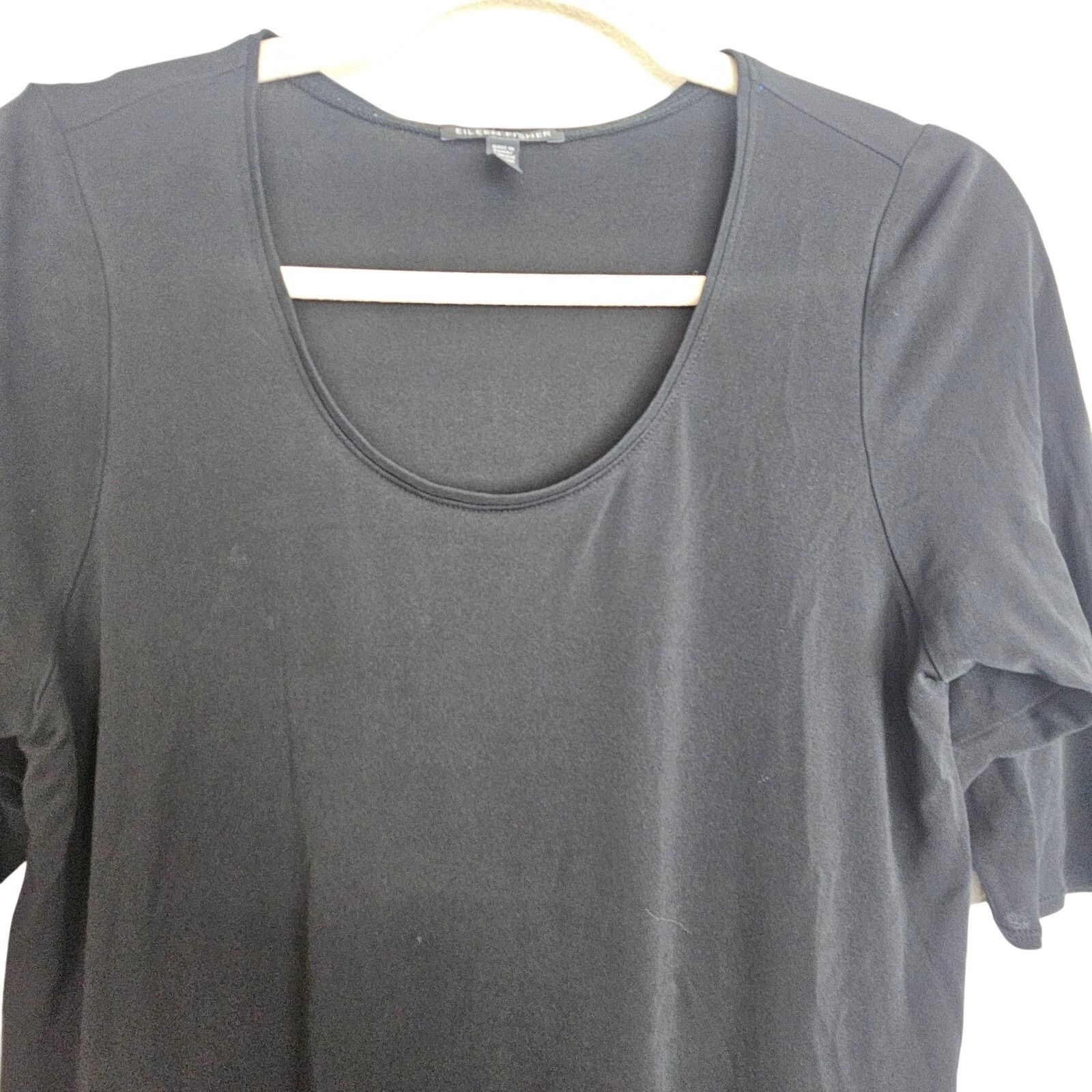 Eileen Fisher Eileen Fisher Womens SIlk Tunic Size M Quiet Luxury Classic Size M / US 6-8 / IT 42-44 - 2 Thumbnail