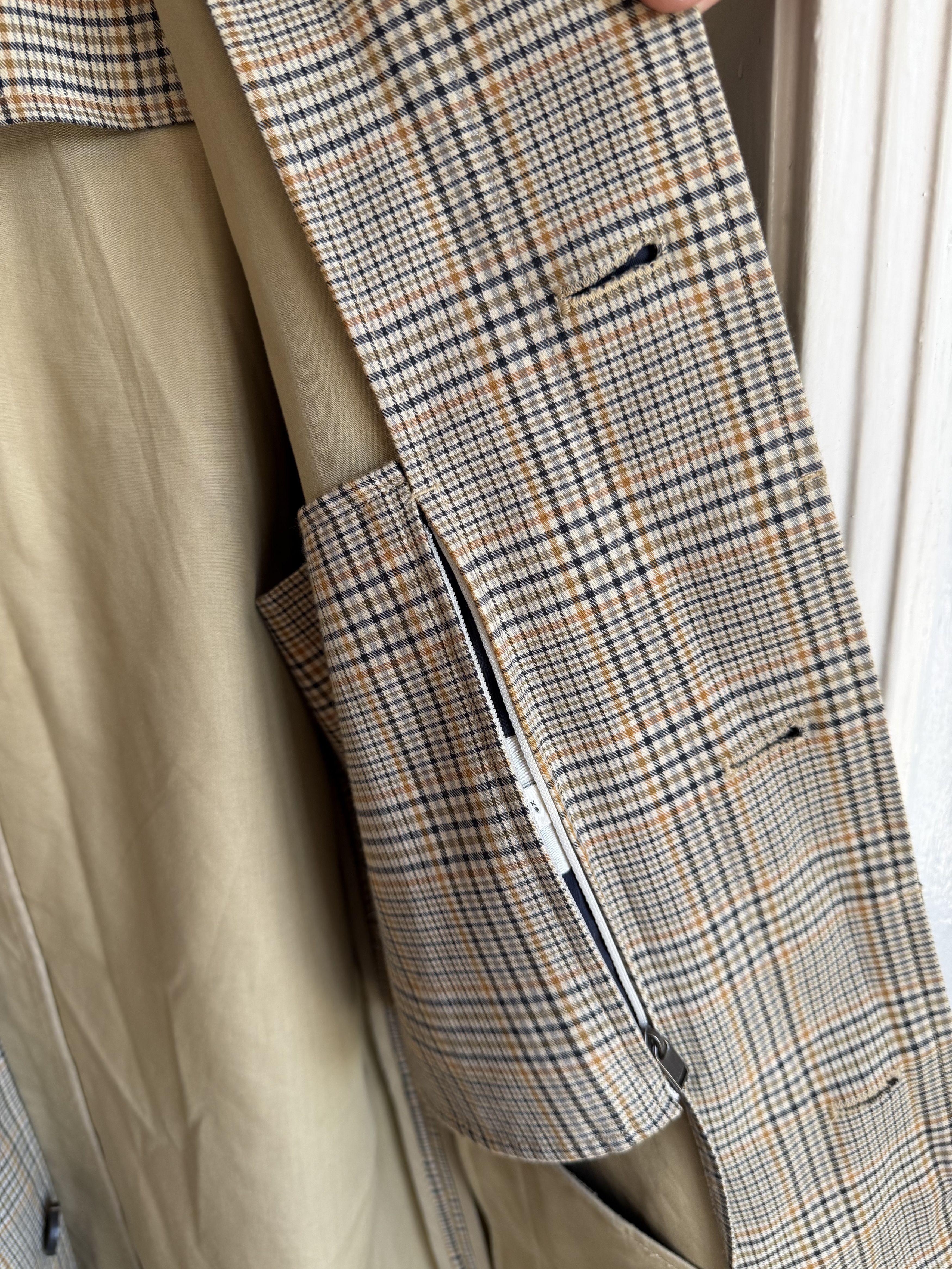 Selected Homme Selected Homme Check Light Overcoat Size US S / EU 44-46 / 1 - 4 Thumbnail