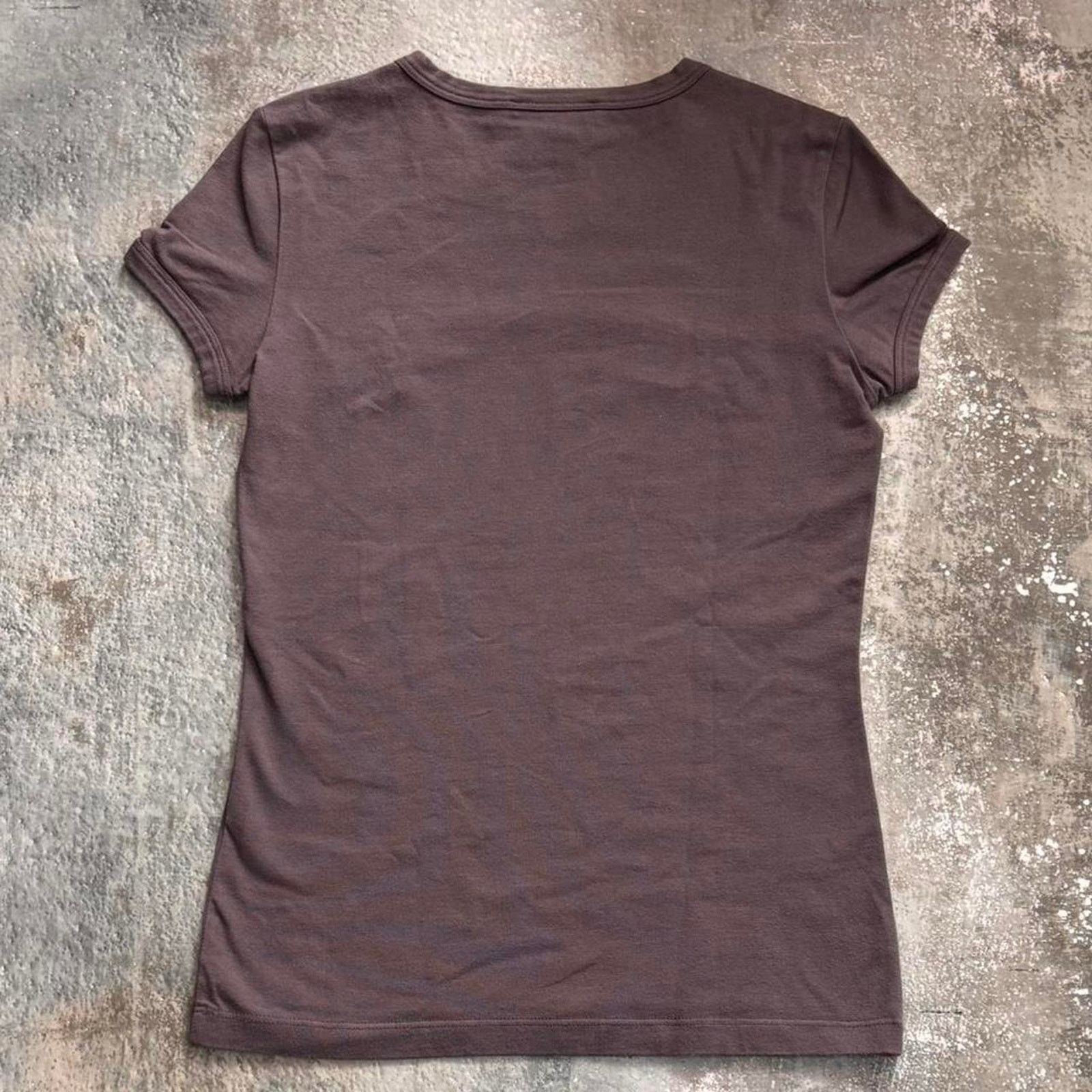 Celine Celine Light Purple Logo Baby Tee. Size Small Size S / US 4 / IT 40 - 4 Thumbnail