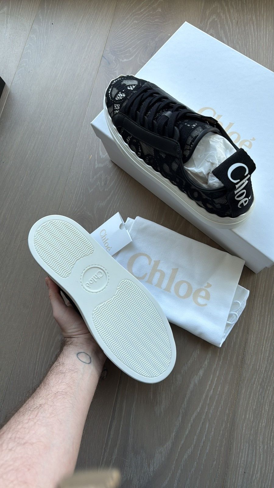 Chloe Chloe Lauren Sneakers size 41EU Size US 11 / IT 41 - 5 Thumbnail