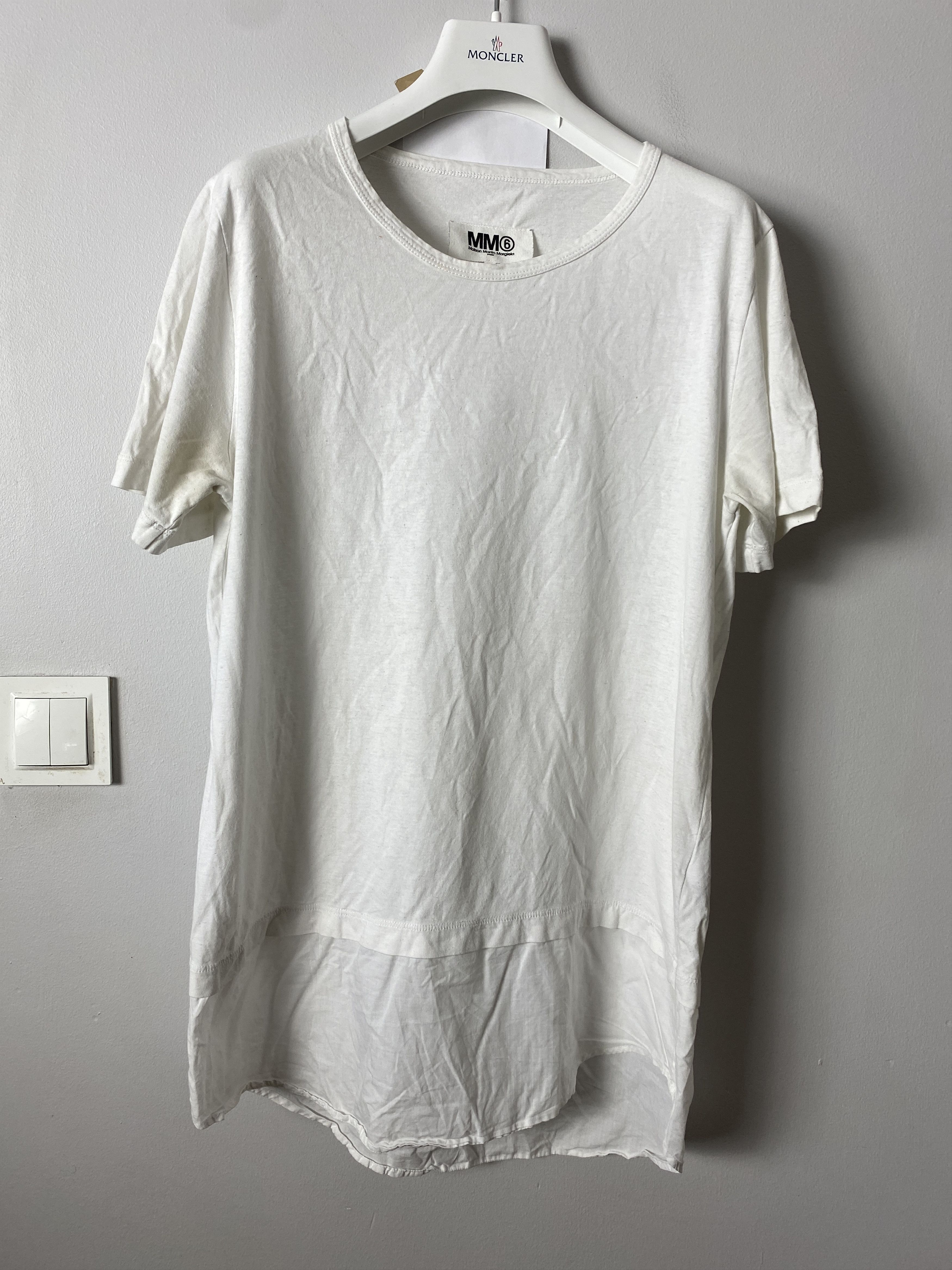 Maison Margiela MM6 Maison Margiela basic casual t-shirt tee Size L / US 10 / IT 46 - 1 Thumbnail