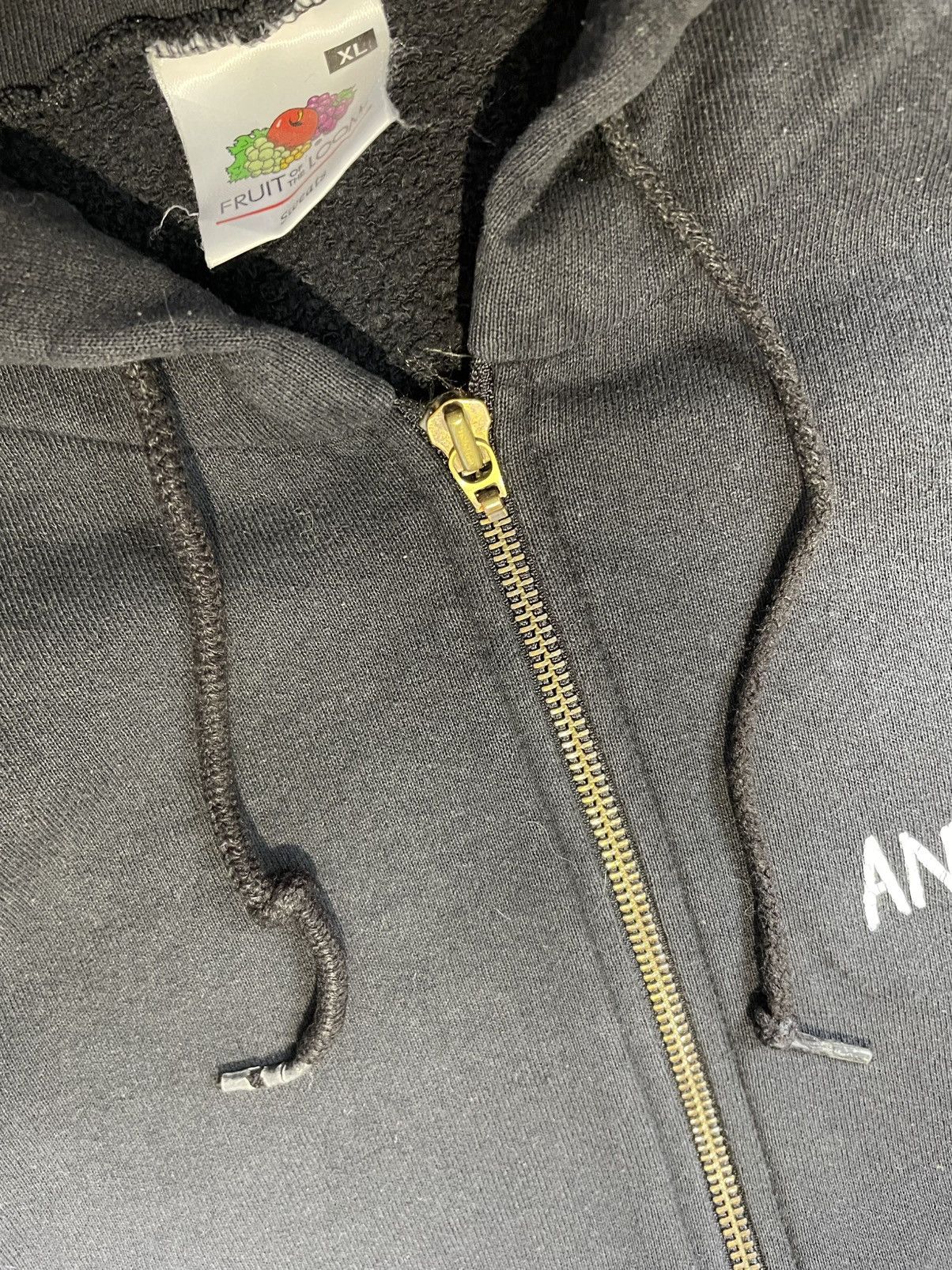 Vintage Vintage Rare Anti-Flag The Terror State 00s Merch Zip Hoodie Size US XL / EU 56 / 4 - 9 Thumbnail