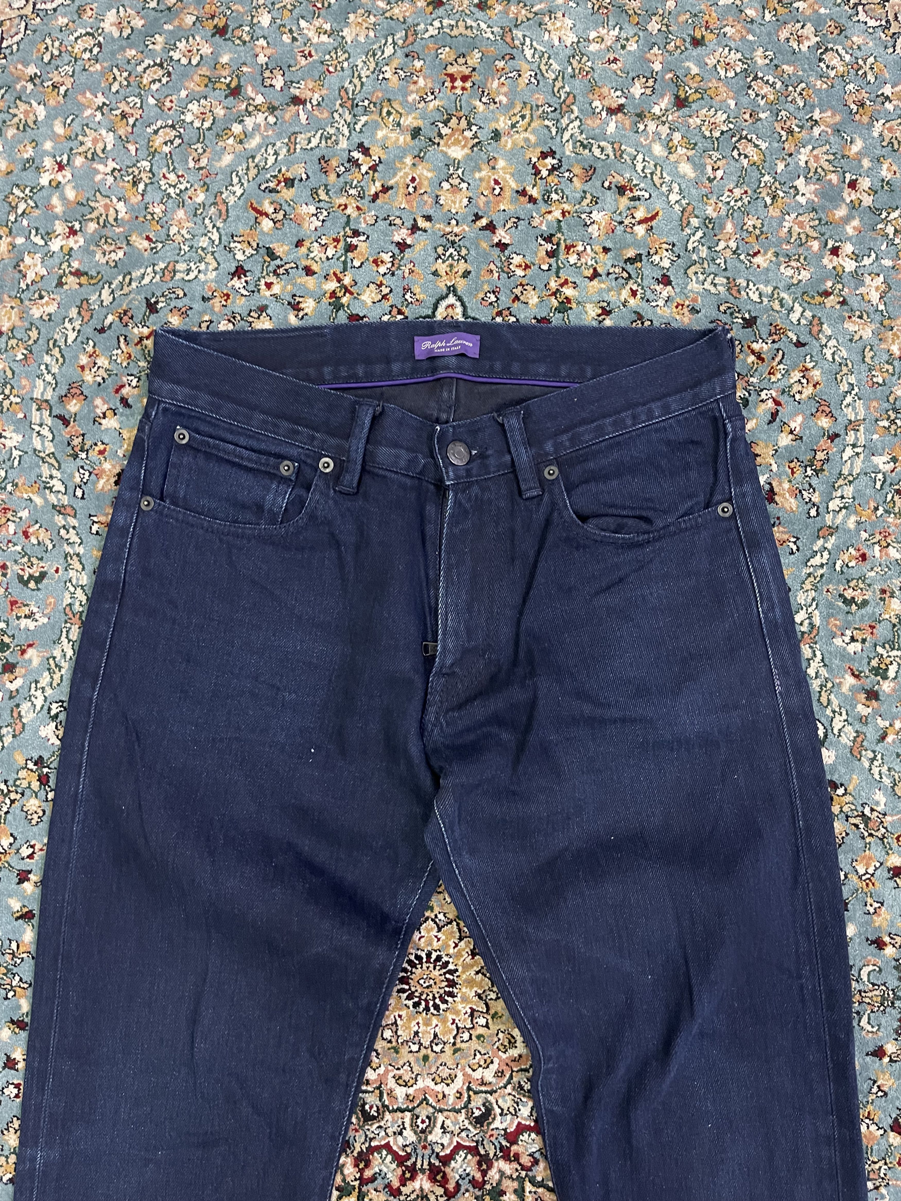Ralph Lauren Purple Label Ralph Lauren Purple Label Indigo Denim Made in ITALY Size US 30 / EU 46 - 2 Thumbnail