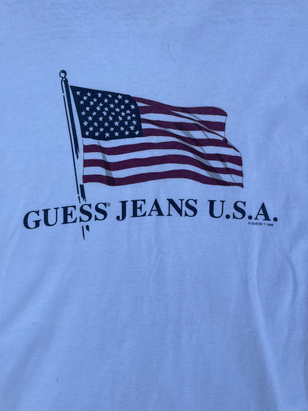 Guess Vtg Guess Jeans Usa Flag Size US L / EU 52-54 / 3 - 6 Thumbnail