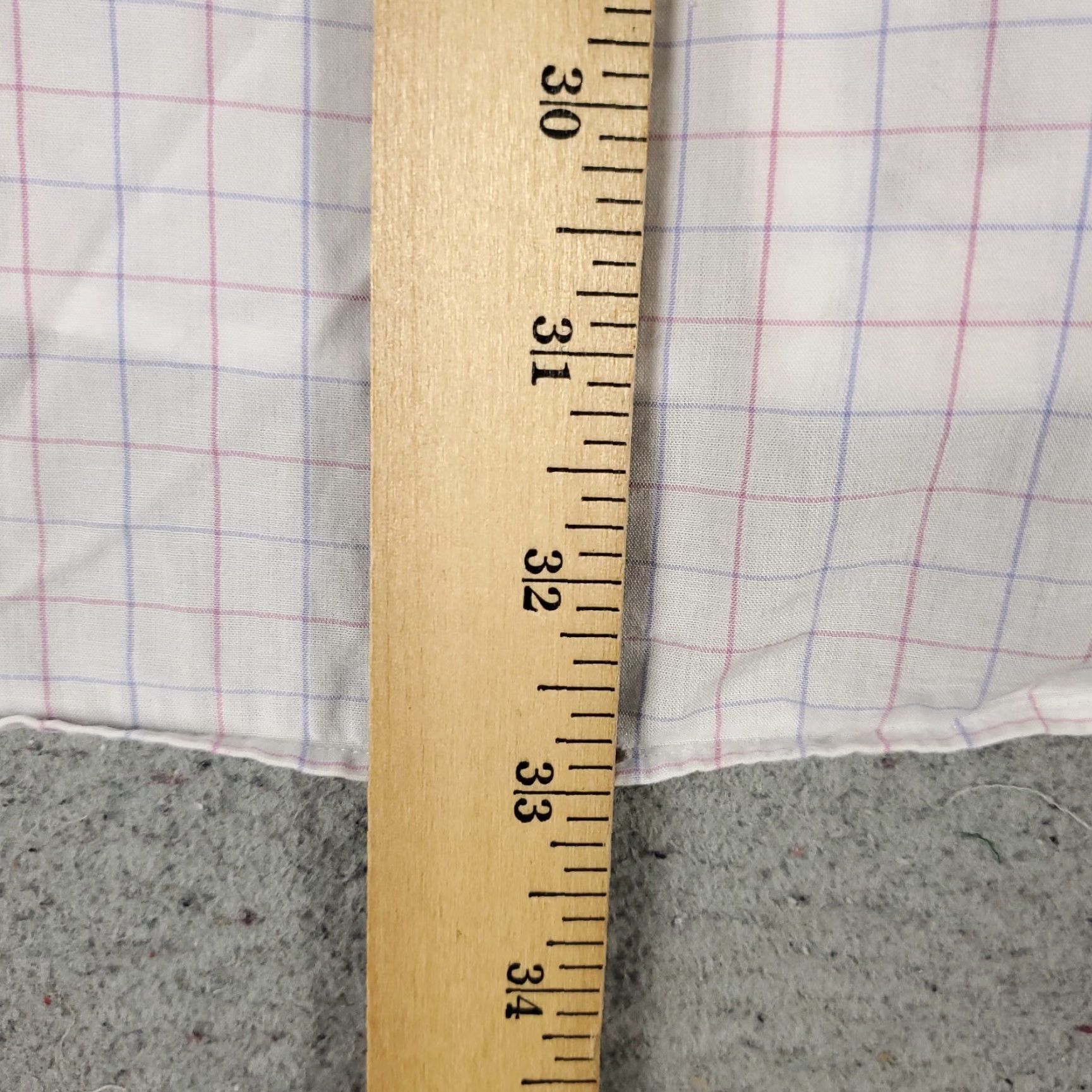 Ralph Lauren Ralph Lauren Shirt Size 16.5 White Red Blue Check Dress Button Up Long Sleeve Size 42R - 5 Thumbnail