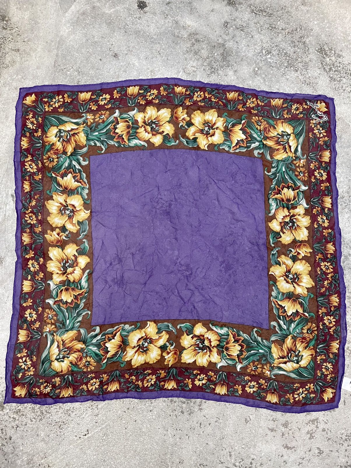 Kenzo KENZO SILK HANDKERCHIEF Size ONE SIZE - 1 Thumbnail
