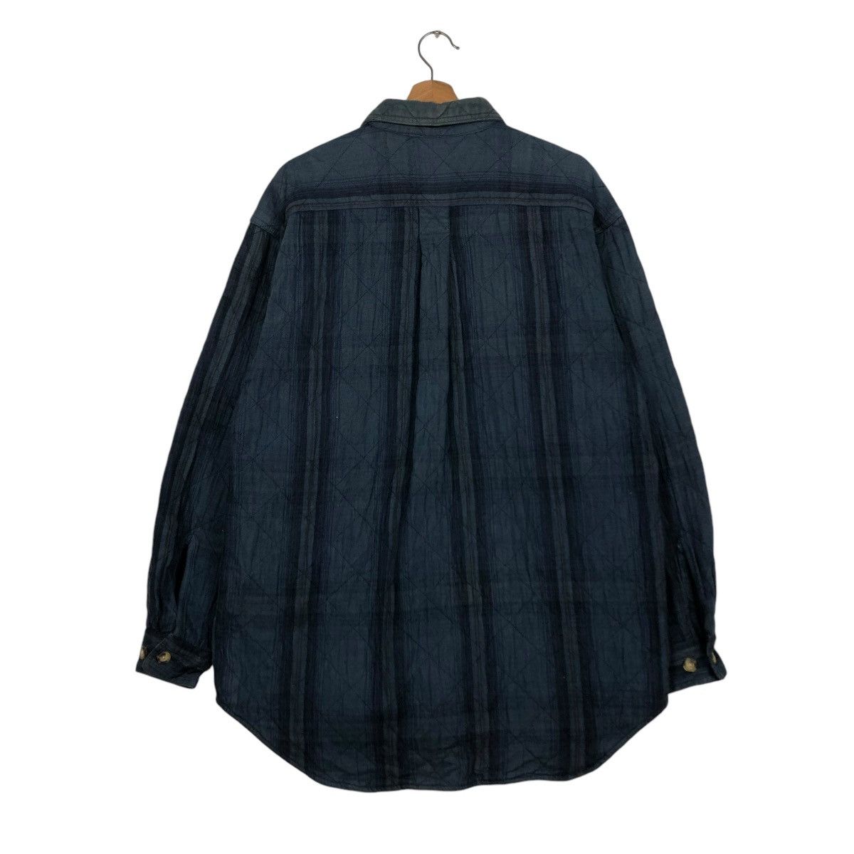 Flannel 🔥VINTAGE FLANNEL SHIRT JACKET JUNGLE STORM ISSEY MIYAKE Size US L / EU 52-54 / 3 - 9 Thumbnail