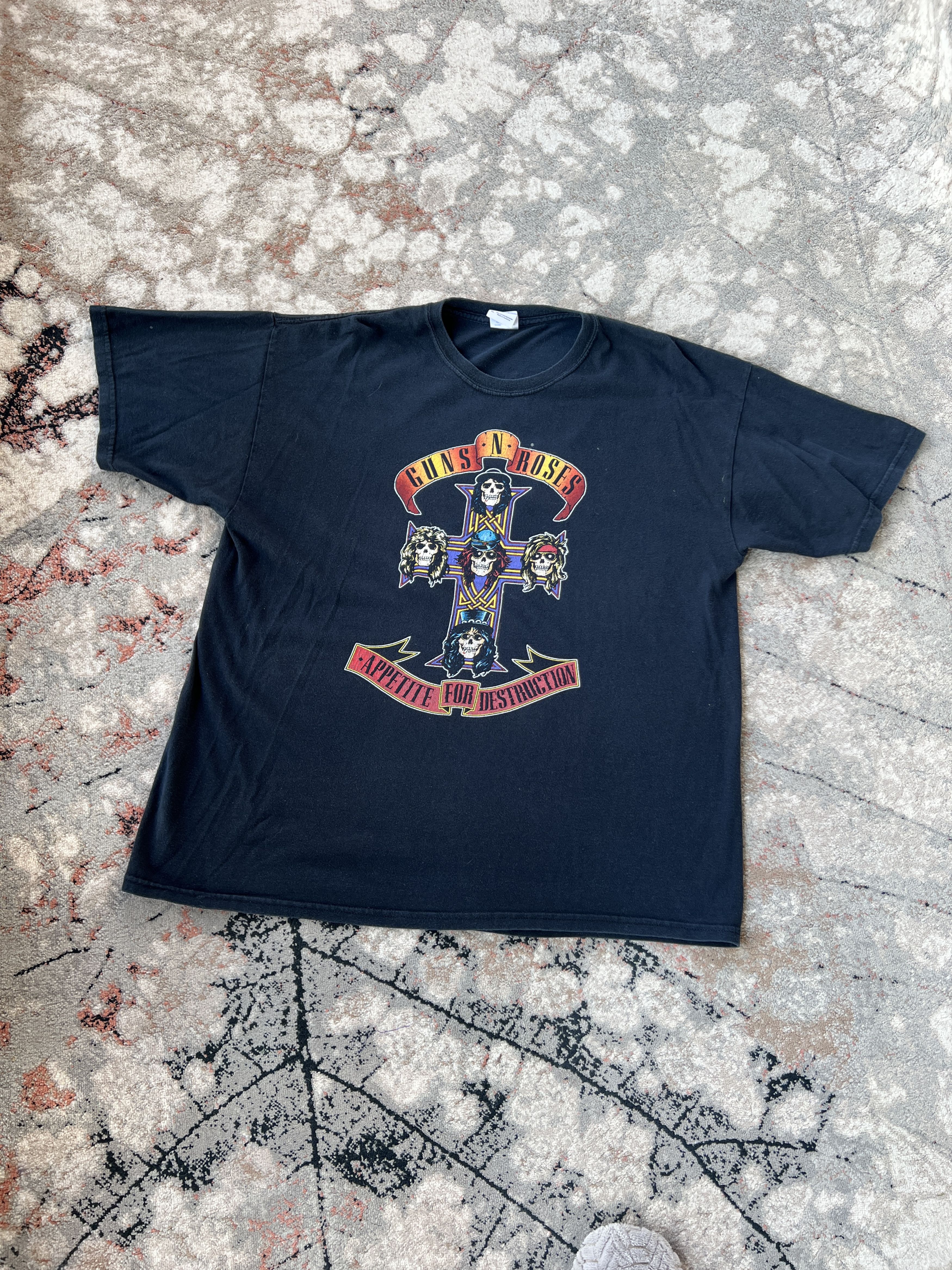 Guns N' Roses Guns N Roses Appetite For Destruction Vintage Tee Size US XL / EU 56 / 4 - 1 Thumbnail