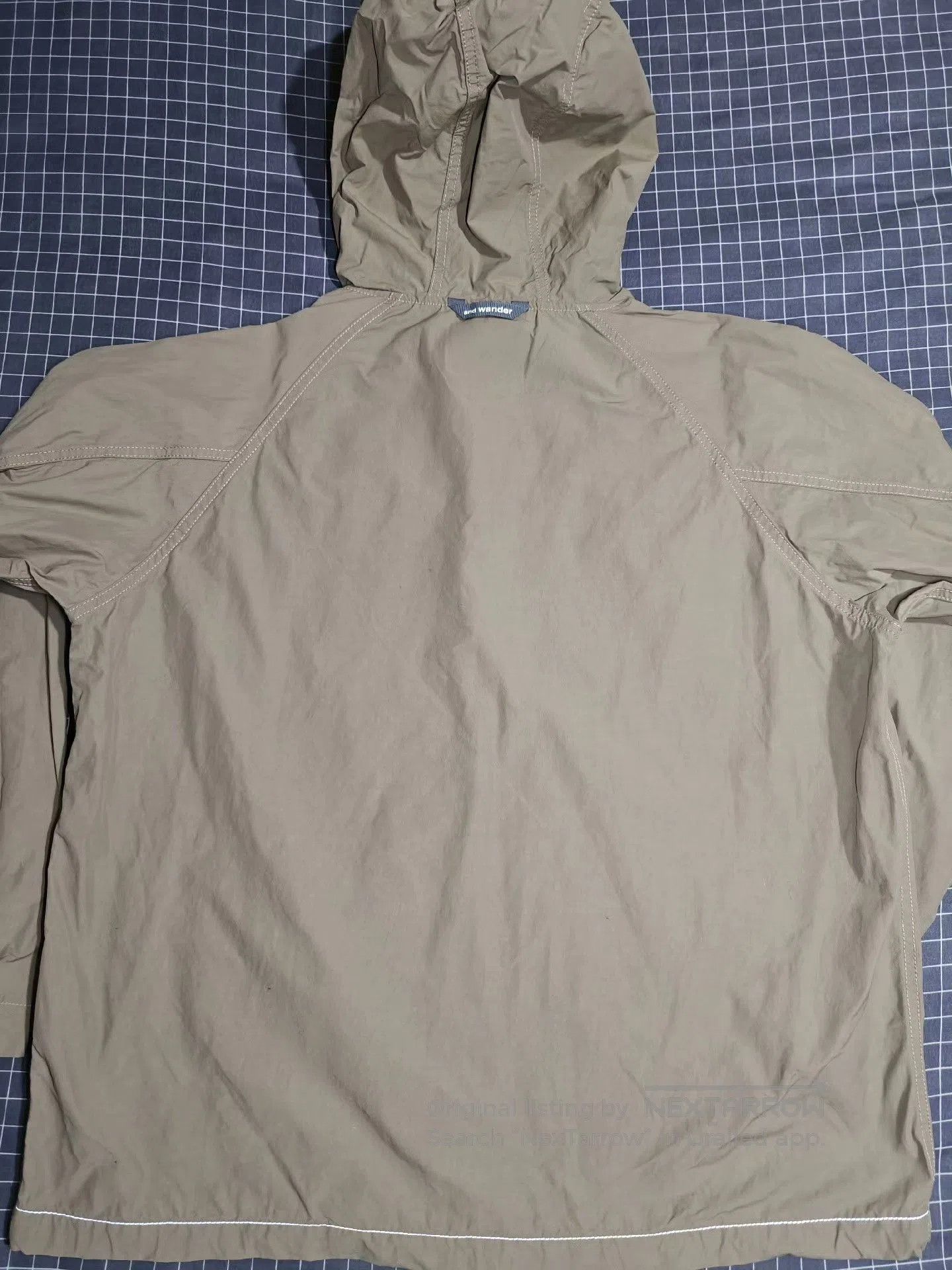 And Wander AND WANDER Nylon Taffeta Hoodie. Size US XL / EU 56 / 4 - 2 Thumbnail