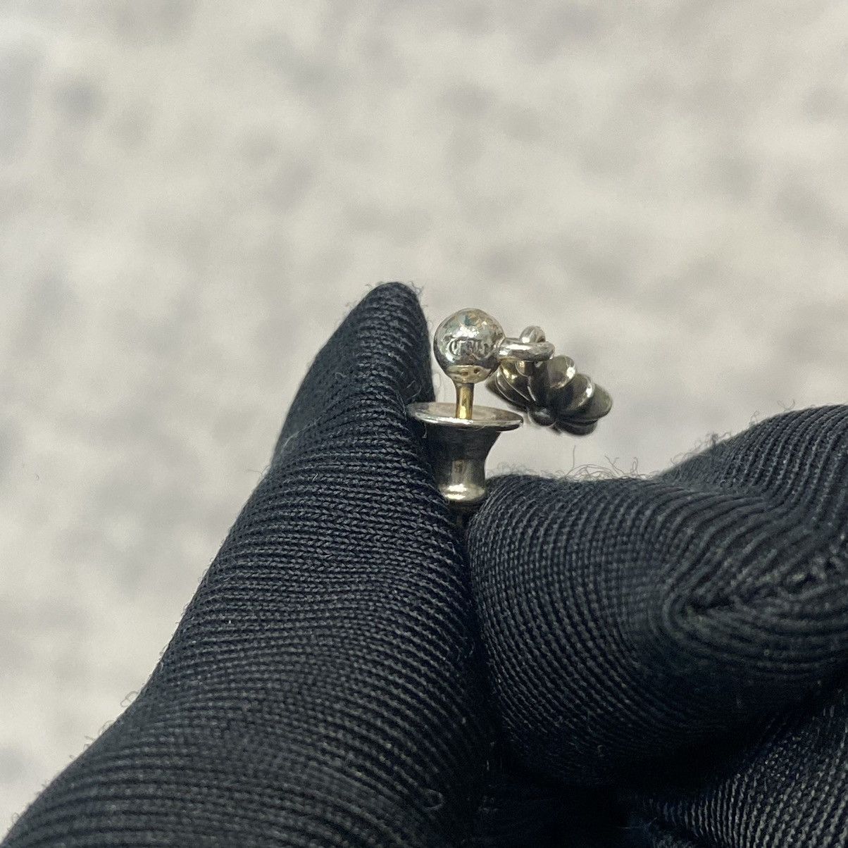 Chrome Hearts Chrome Hearts Tiny E silver diamond earring Size ONE SIZE - 7 Thumbnail