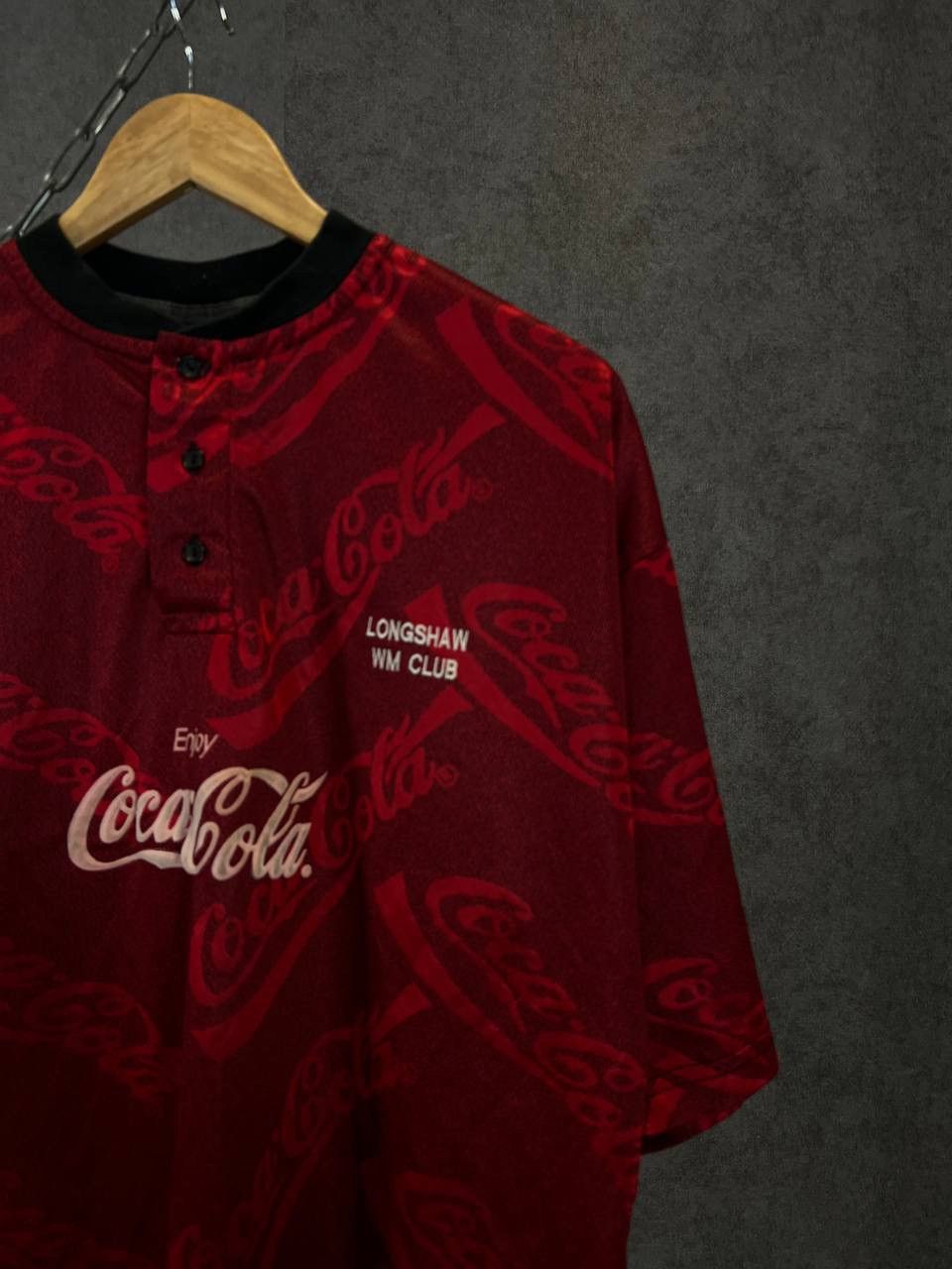 Coca Cola × Vintage Coca Cola vintage monogram soccer jersey Size US XL / EU 56 / 4 - 2 Thumbnail