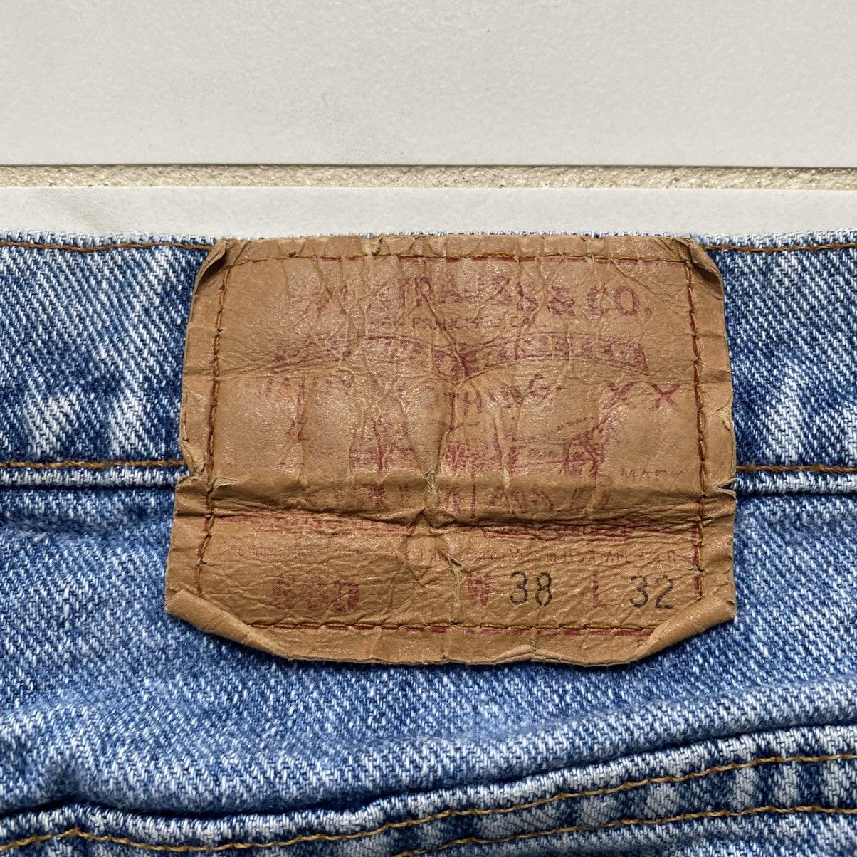 Levi's × Vintage Vintage 1990s 90s Levi’s 560 Jeans 38 x 32 Made in USA Denim Size US 38 / EU 54 - 4 Thumbnail