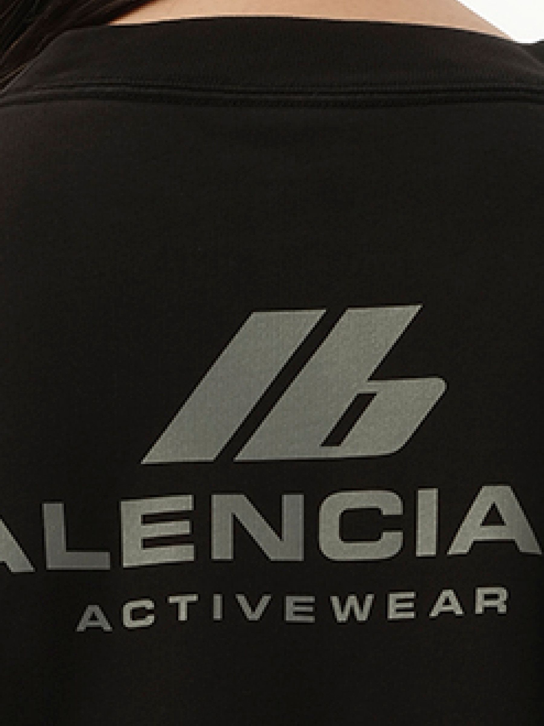 Balenciaga o1mt1gz1225 Activewear Sweatshirt in Black Size XS / US 0-2 / IT 36-38 - 2 Thumbnail