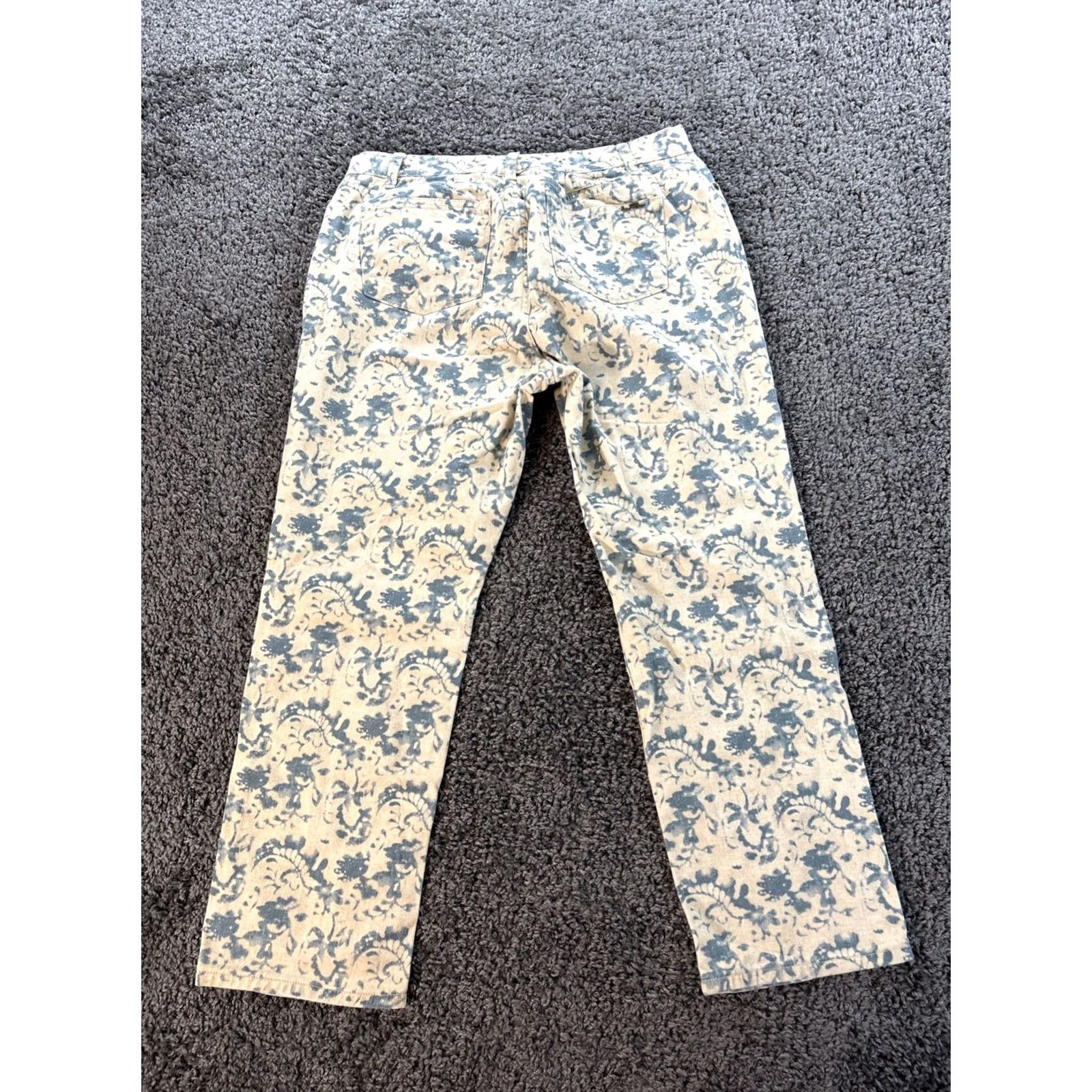 Ralph Lauren VINTAGE Lauren Ralph Lauren Jeans Womens 14W High Rise Denim White Tapered Relaxed Plus 14W Womens Mens? Size 36" / US 14 / IT 50 - 7 Thumbnail