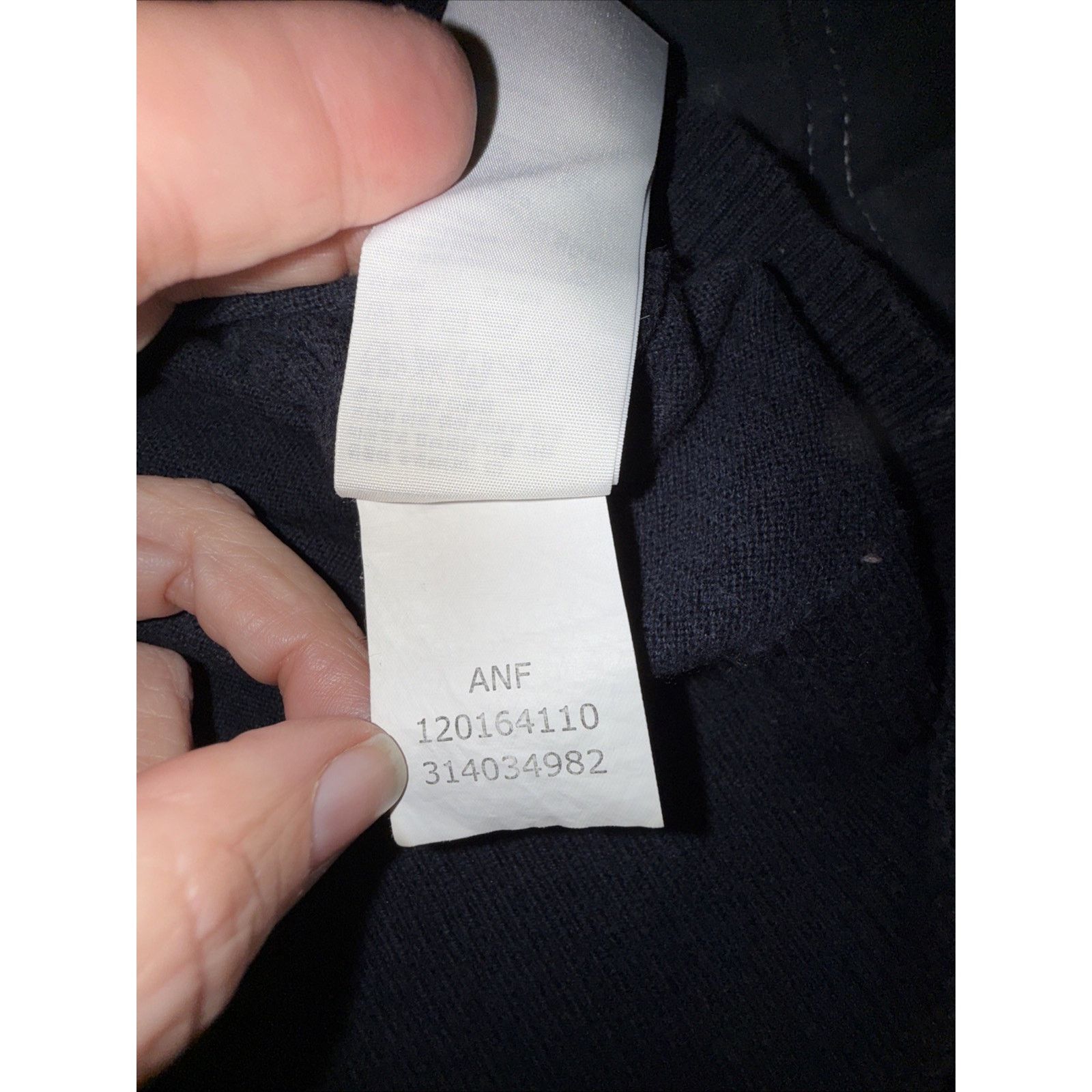 Abercrombie & Fitch Abercrombie & Fitch Y2K Men Navy Y2K Muscle Fit Sweater Size US L / EU 52-54 / 3 - 10 Thumbnail