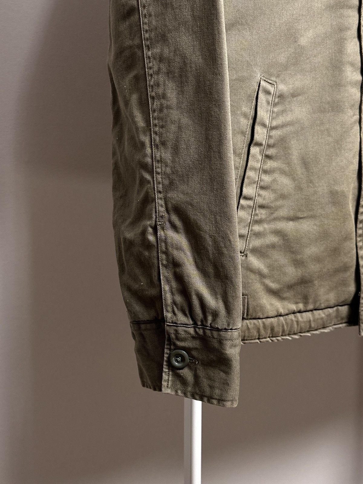 Allsaints AllSaints Deck Shirt Sherpa Overshirt Military Jacket Size US XS / EU 42 / 0 - 5 Thumbnail