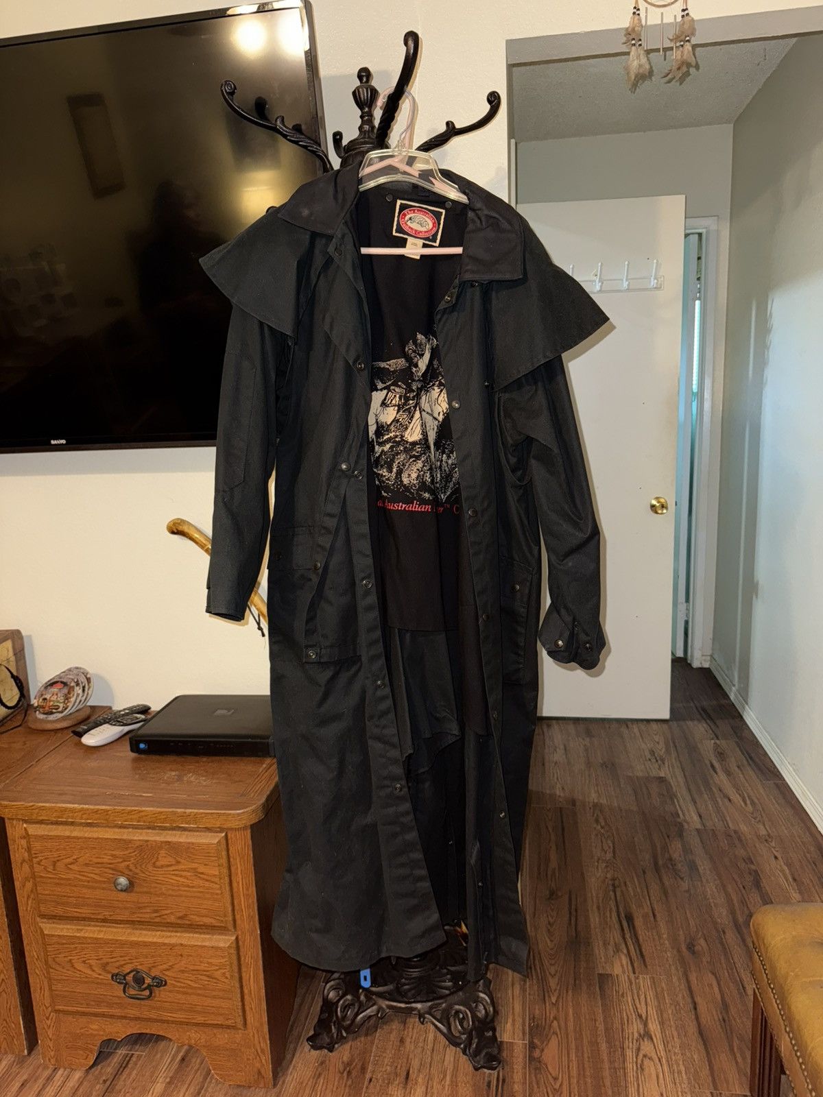 Other black oilskin duster coat The Australian Outback collection | Grailed