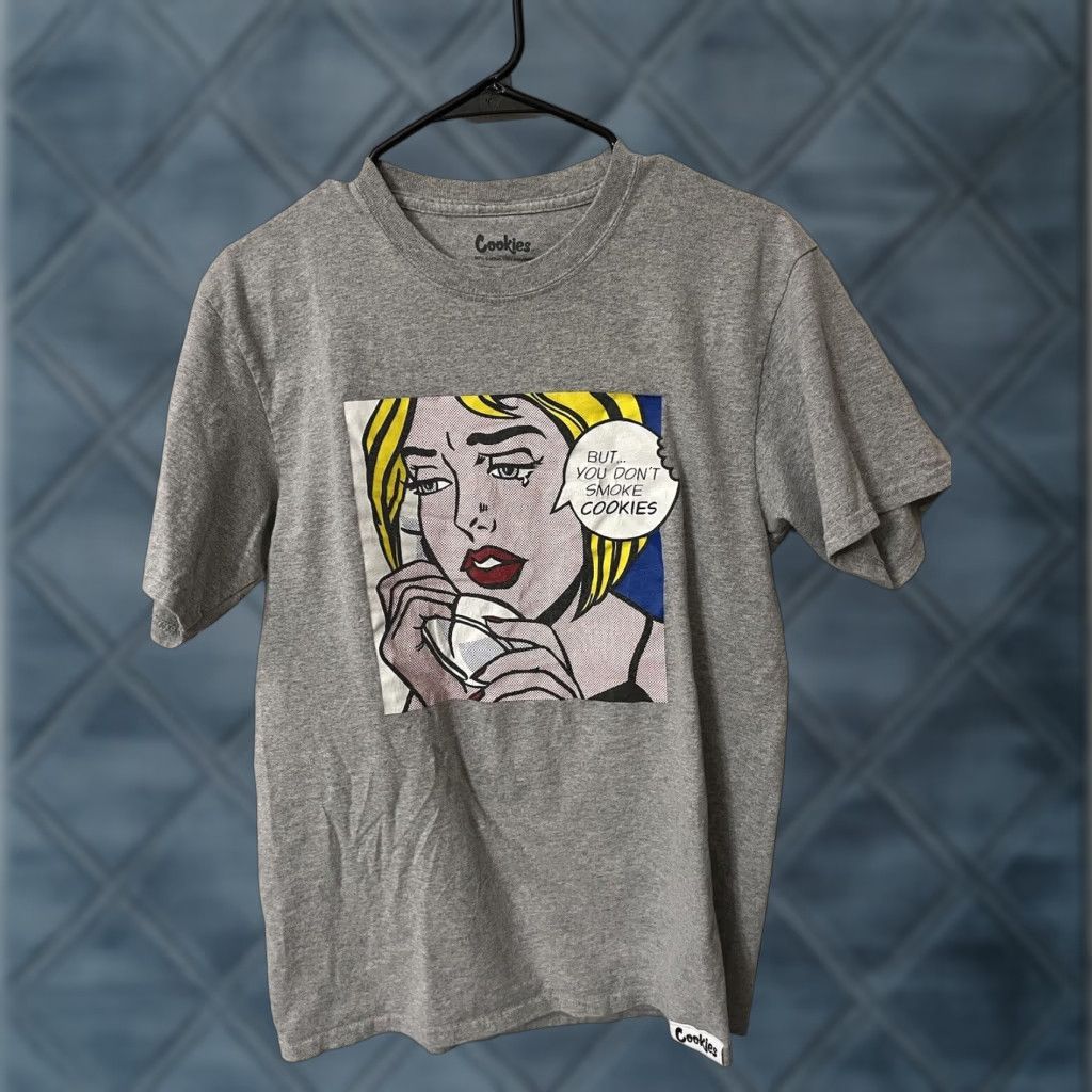 Vintage Cookies Star-Crossed Heather Grey Men's Tee Shirt 1546T4366-HGY Small Size US S / EU 44-46 / 1 - 1 Thumbnail