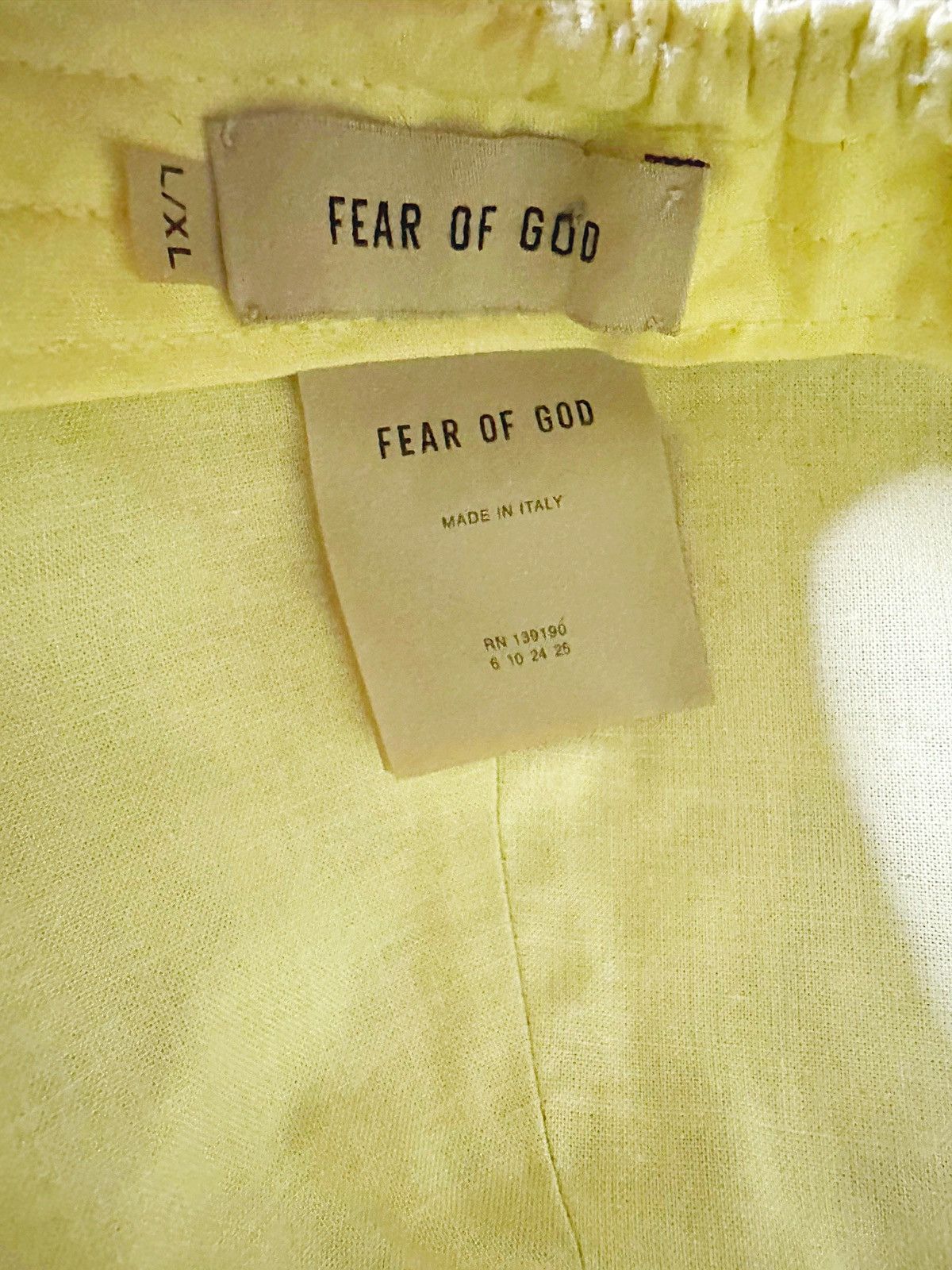 Fear of God Fear of God Leather Textured Baseball Cap Size 40 - 9 Thumbnail
