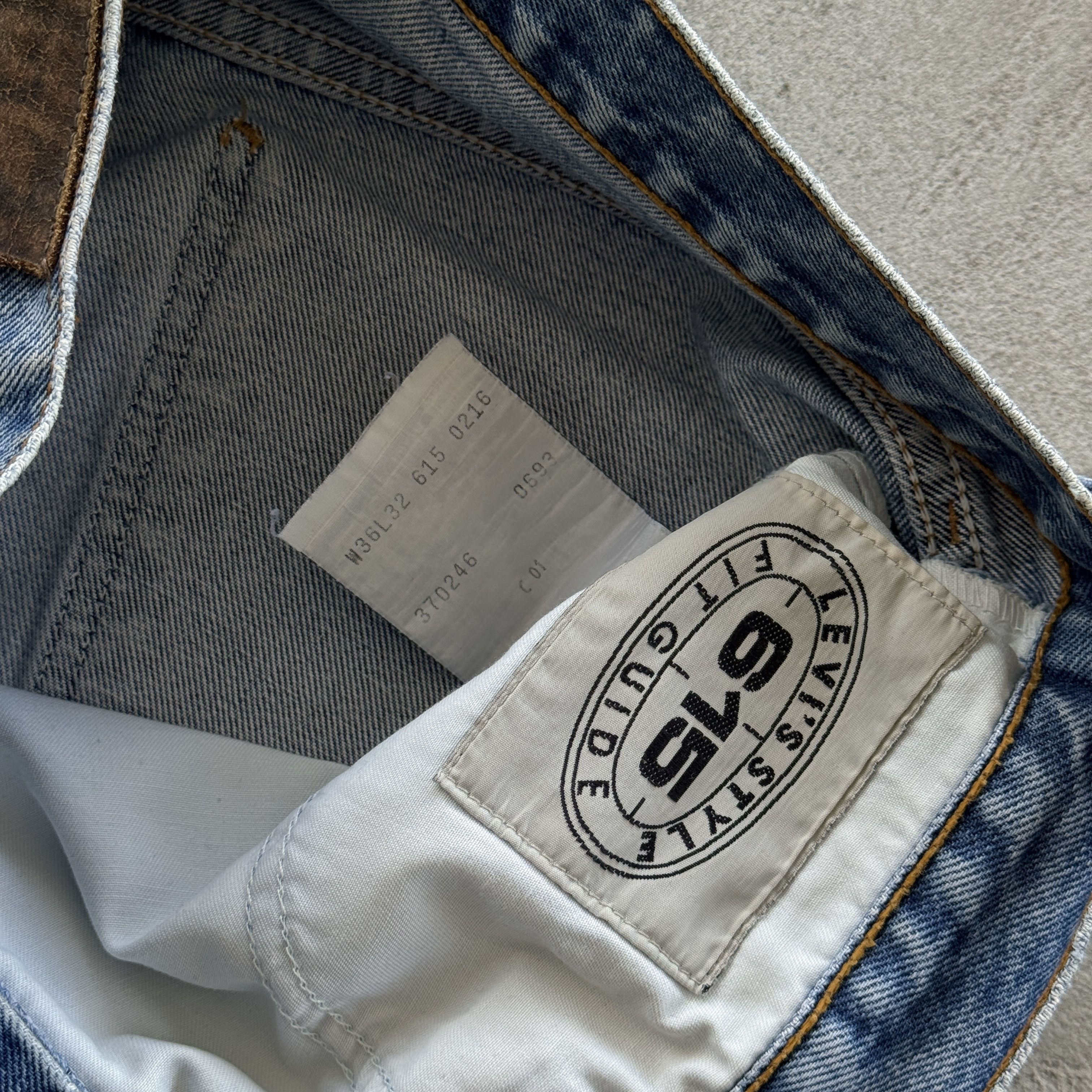 Levi's Vintage Levi's 615 Orange Tab Blue Denim Jeans W36 L32 Size US 30 / EU 46 - 5 Thumbnail