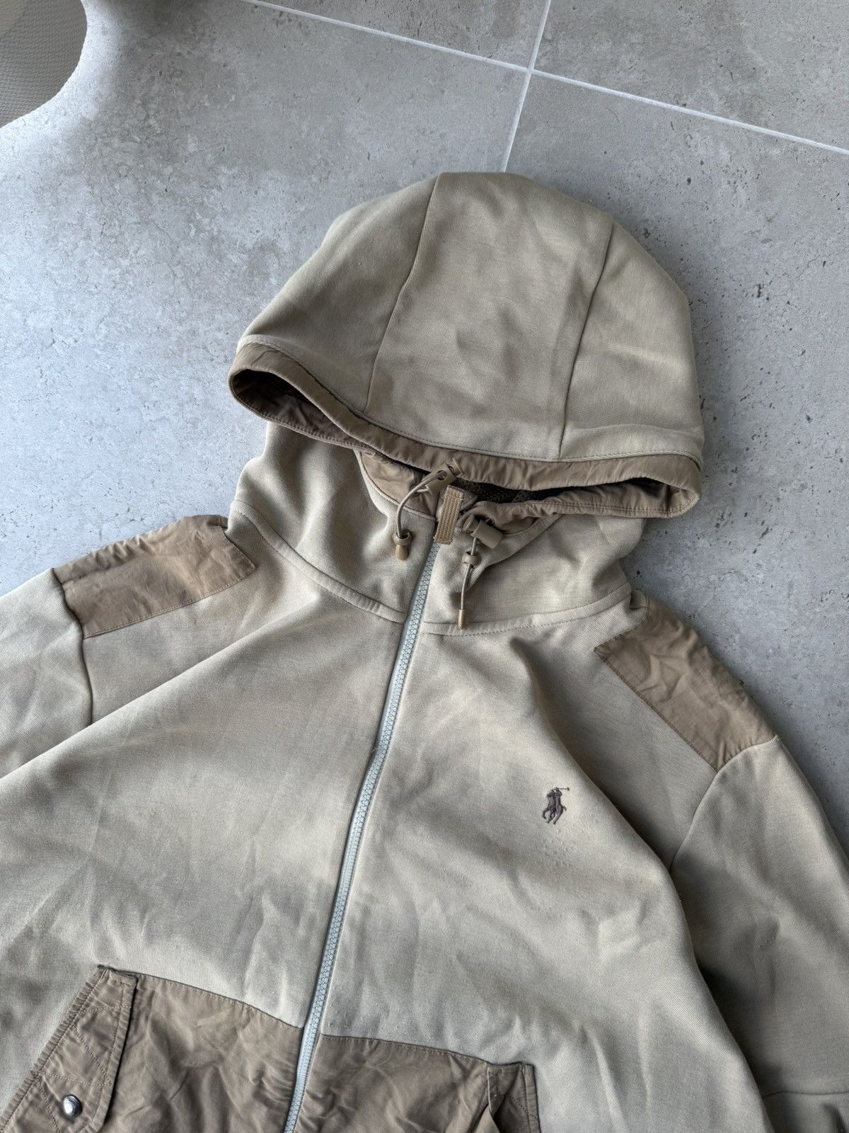 Polo Ralph Lauren Vintage Polo Ralph Lauren Zip Hoodie Y2K Size US XL / EU 56 / 4 - 3 Thumbnail