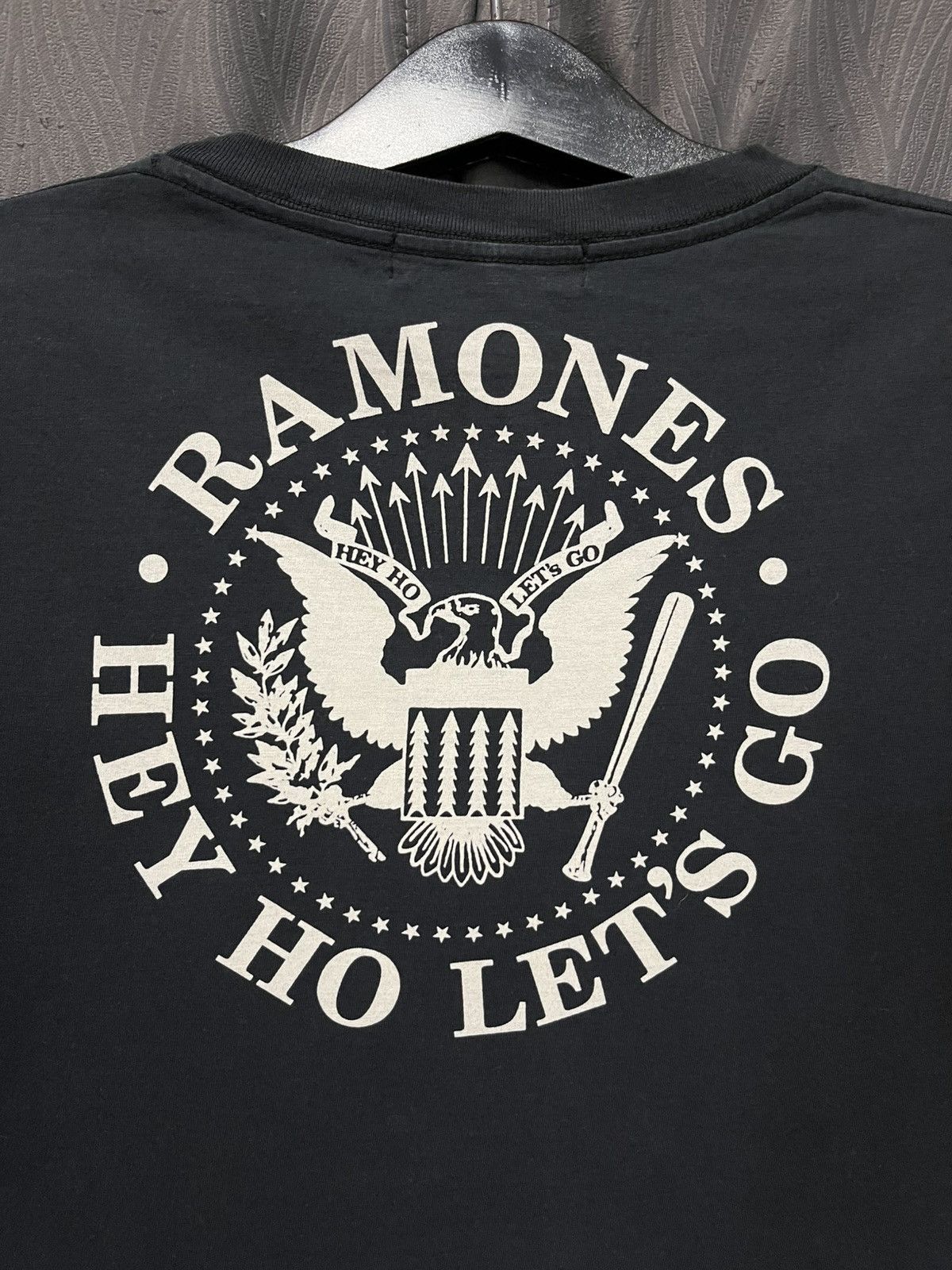 Band Tees × Hysteric Glamour Ramones X Hysteric Glamour Hey Ho Let's Go T. Shirt Small Size US S / EU 44-46 / 1 - 4 Thumbnail