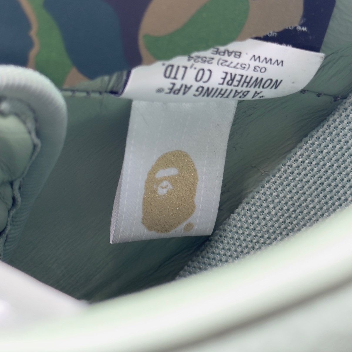Bape A Bathing Ape Bapesta Green 2023 Size US 9.5 / EU 42-43 - 17 Thumbnail