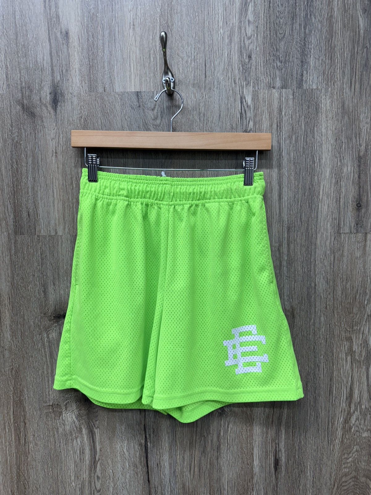 Eric Emanuel Eric Emmanuel Neon Green Shorts Size US 31 - 1 Thumbnail