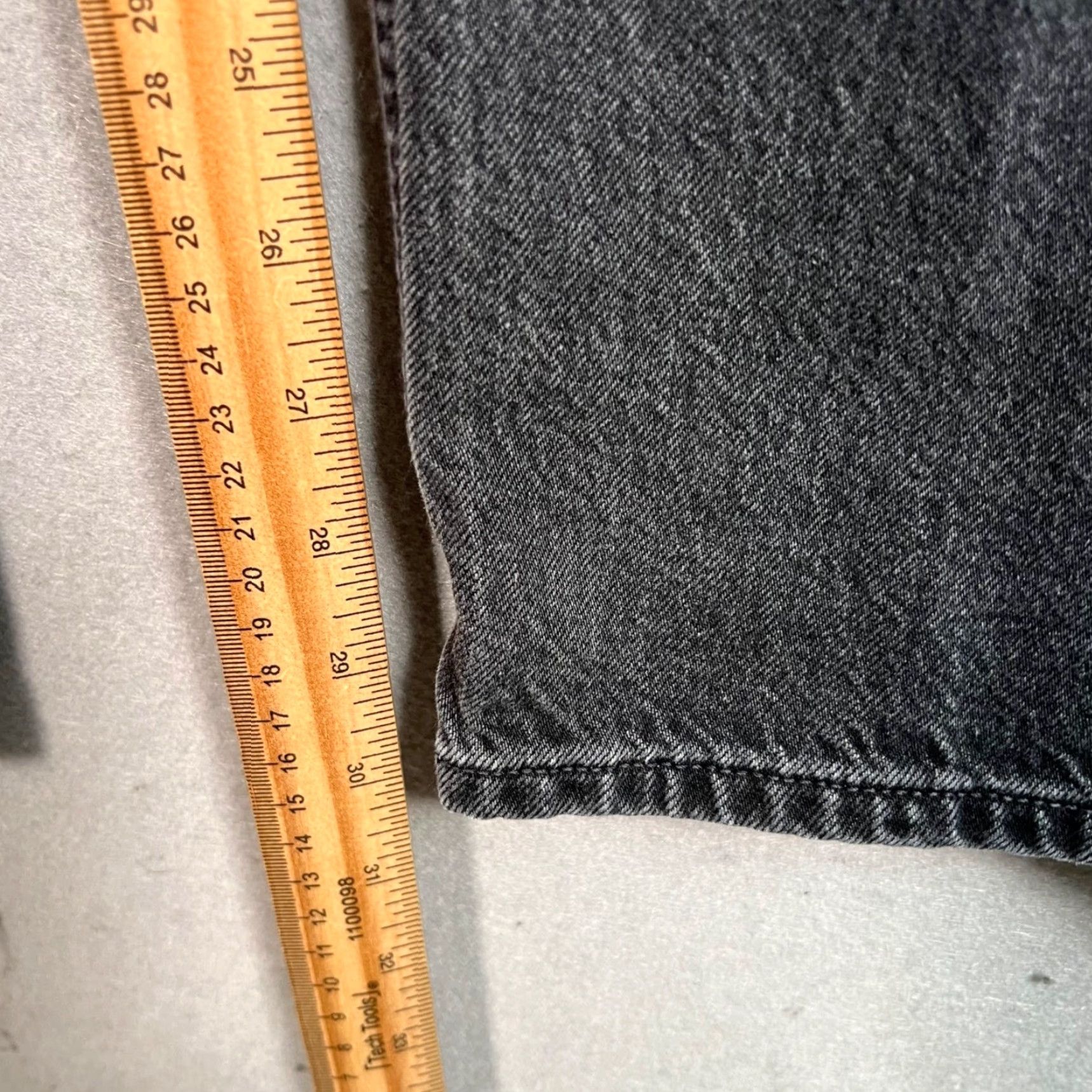Uniqlo VINTAGE Uniqlo Jeans Adult 32 Gray Denim 100% Cotton Straight Leg 5-Pocket Mens Size US 32 / EU 48 - 7 Thumbnail