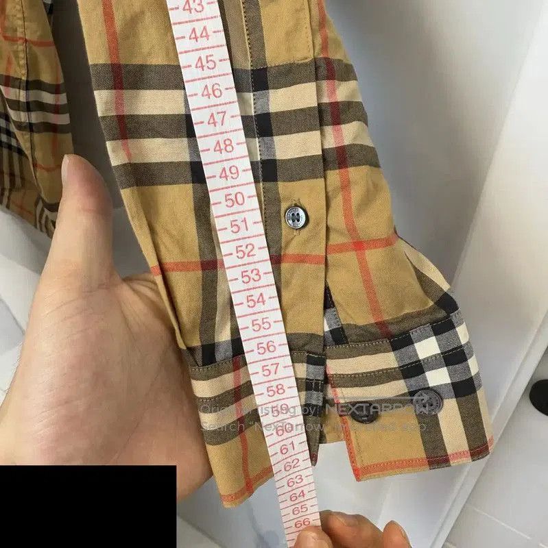 Burberry Burberry Men's Long Sleeve Striped Shirt. Size US S / EU 44-46 / 1 - 8 Thumbnail