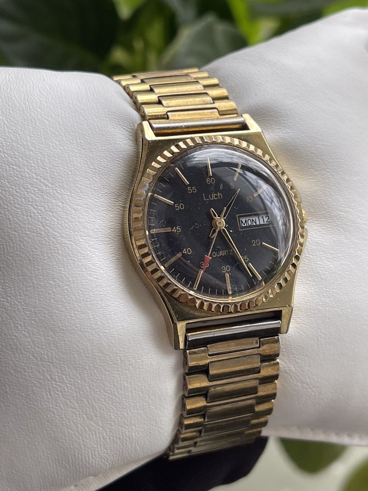 image of Retro Watch 80-90S Luch Ussr Made With Data Rare Generals in Yellow, Men's