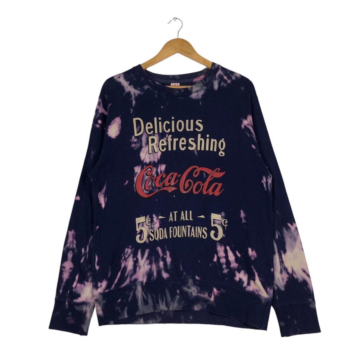 Coca Cola × Uniqlo Tye Dye Coca Cola Sweatshirt Rare Medium Size US M / EU 48-50 / 2 - 1 Thumbnail