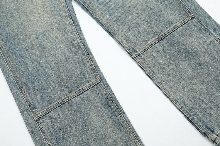Vintage American street loose straight high waist casual jeans Size US 32 / EU 48 - 4 Thumbnail