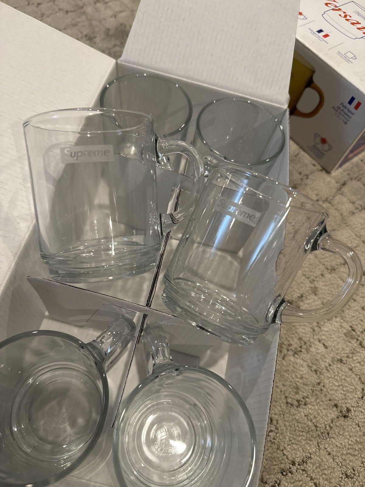 Supreme Supreme X Duralex Versailles small cups Size ONE SIZE - 6 Thumbnail