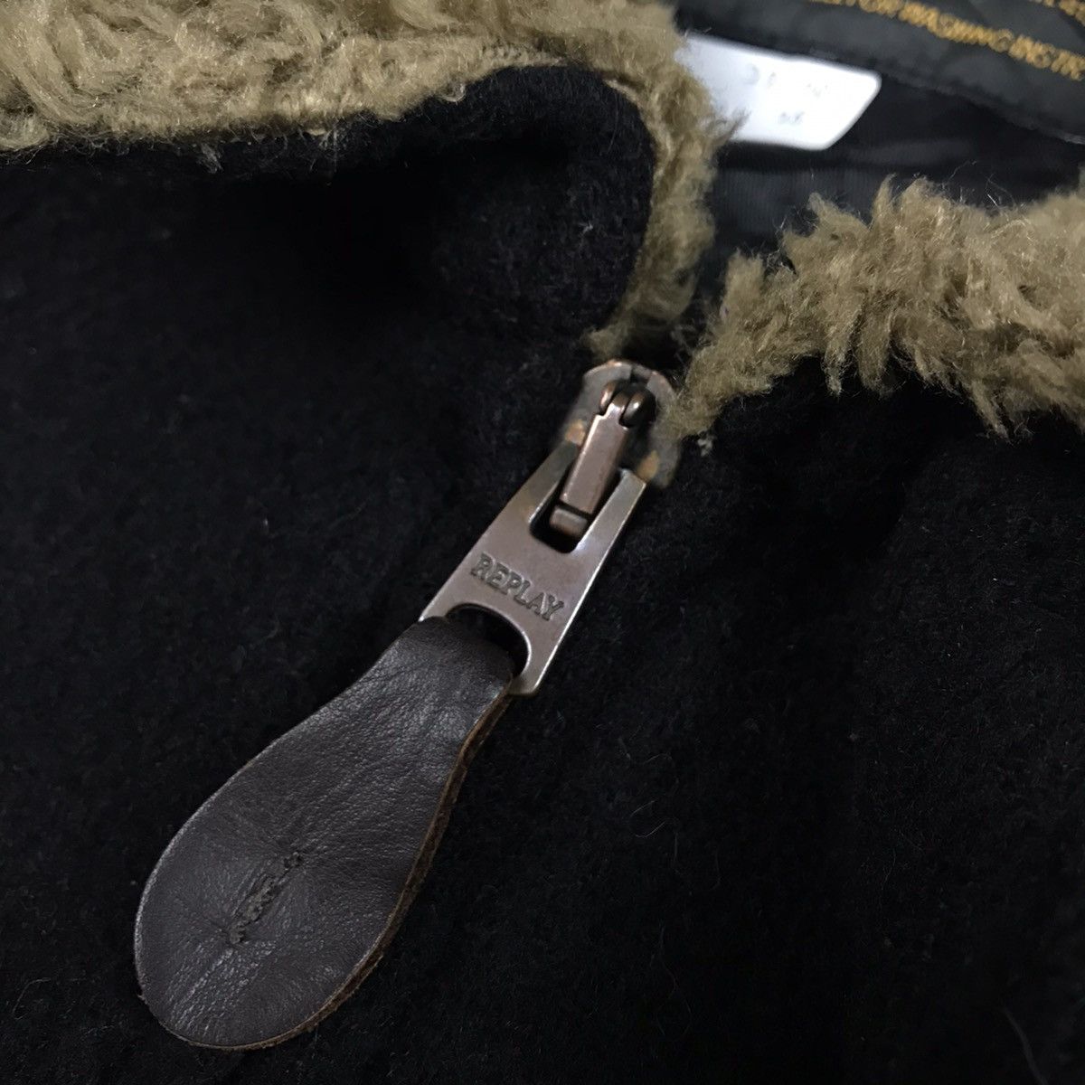 Japanese Brand × Replay RARE🔥REPLAY WOOL ZIPPER JACKET Size US L / EU 52-54 / 3 - 9 Thumbnail