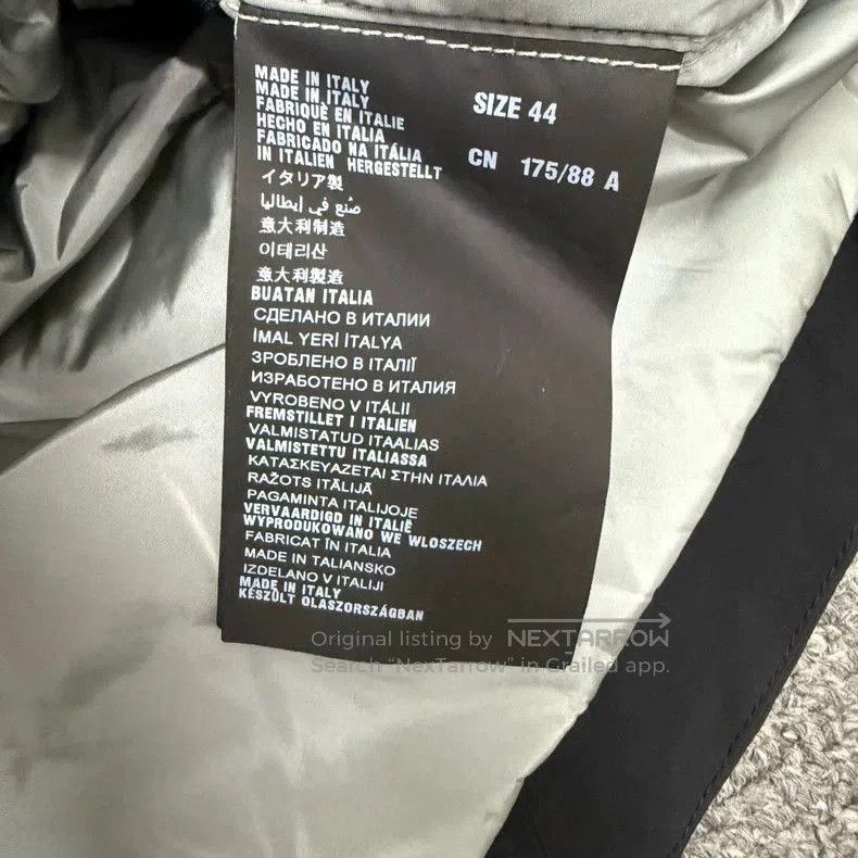 Prada Prada Black Logo Hem Down Jacket. Size US XL / EU 56 / 4 - 4 Thumbnail