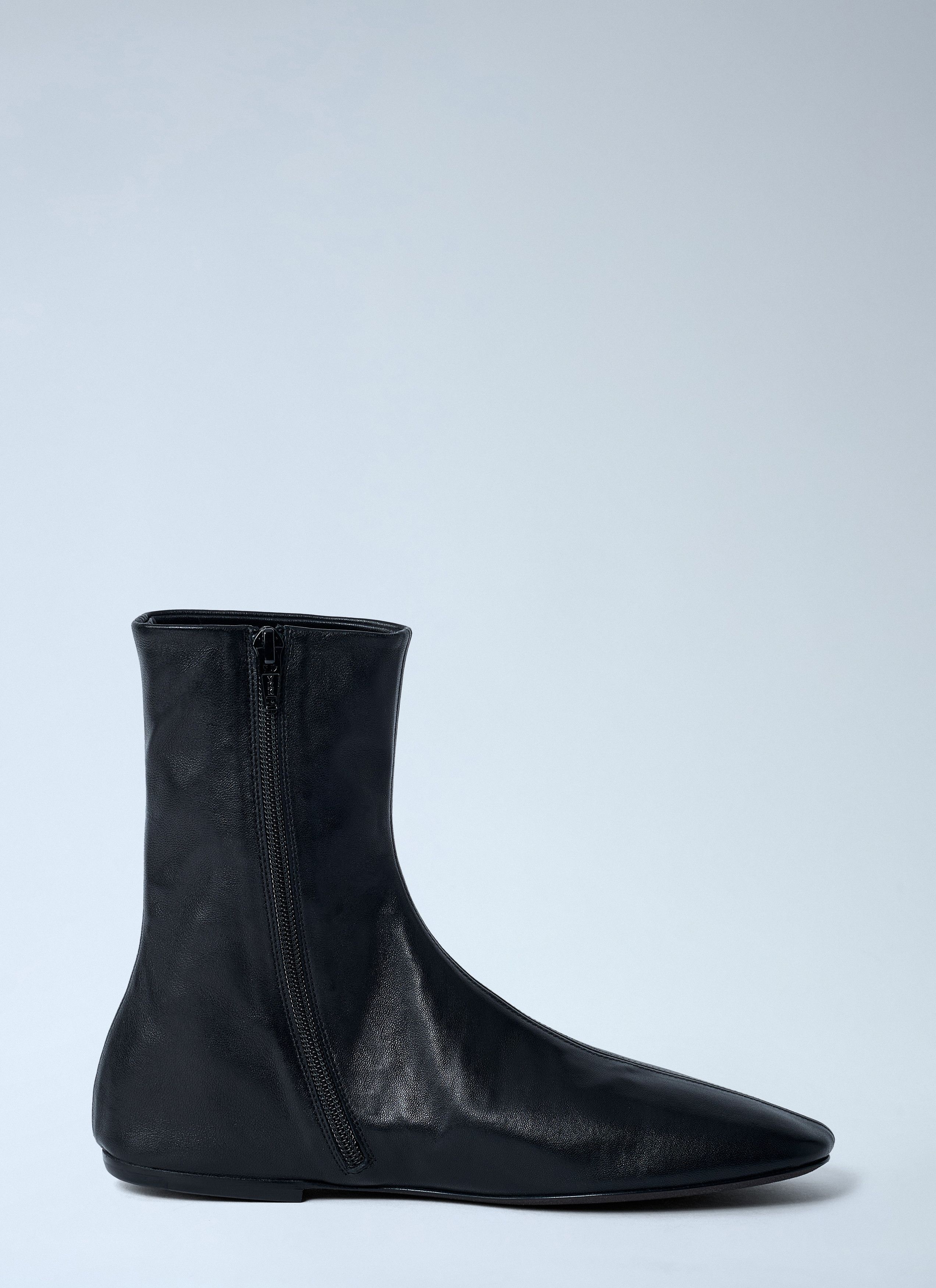 Dries Van Noten Leather Ankle Boots Size US 6 / IT 36 - 1 Thumbnail