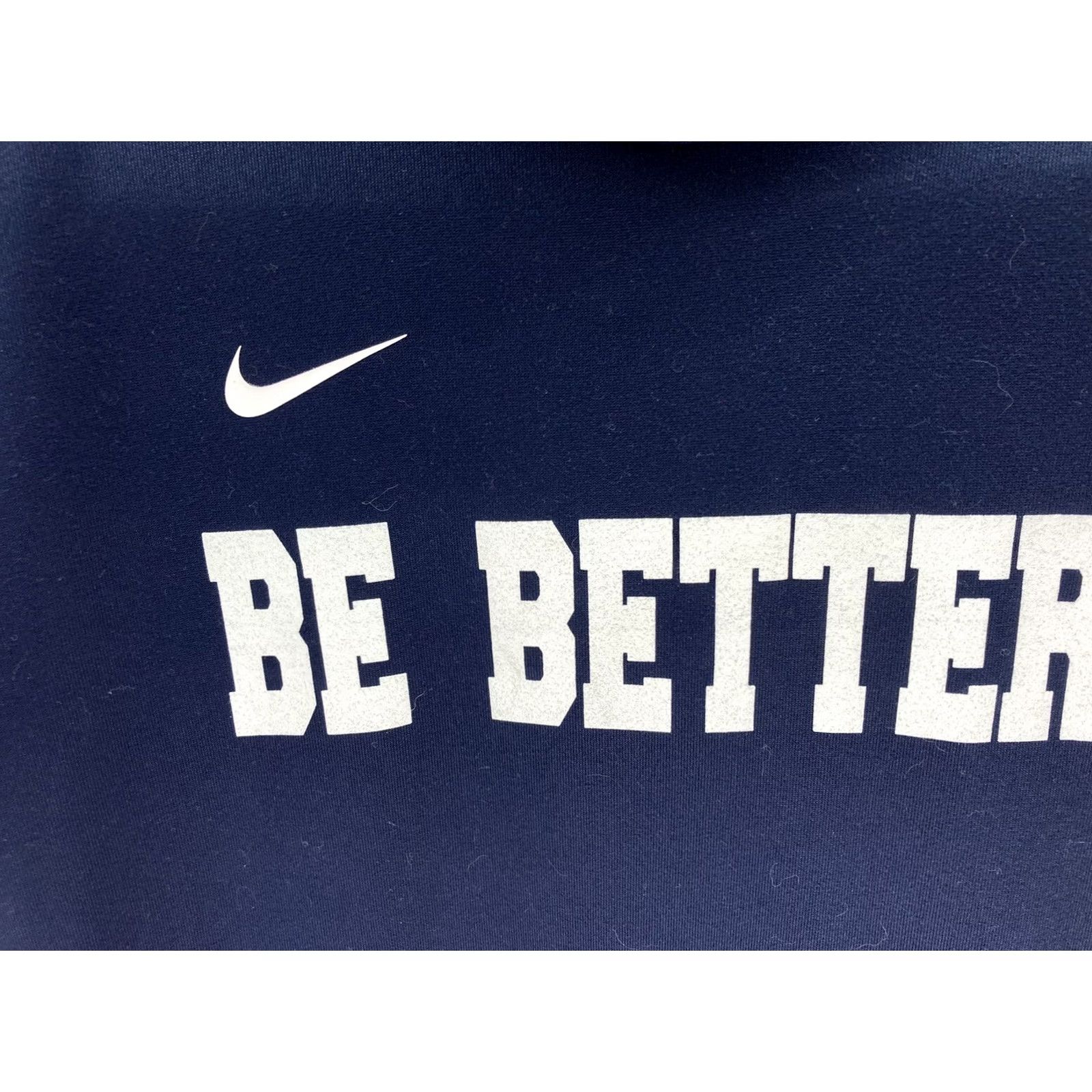 Nike VINTAGE Nike Bulldogs Sweatshirt Hoodie Men Sz Small Blue Short Sleeve Cowl Neck Dri-Fit Size US S / EU 44-46 / 1 - 4 Thumbnail